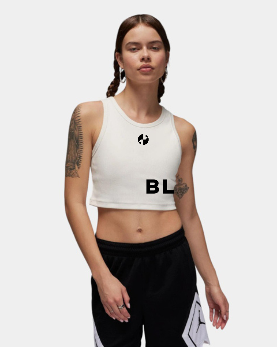 Дамски потник NIKE W J TANK CORE, Балистик, кремав цвят