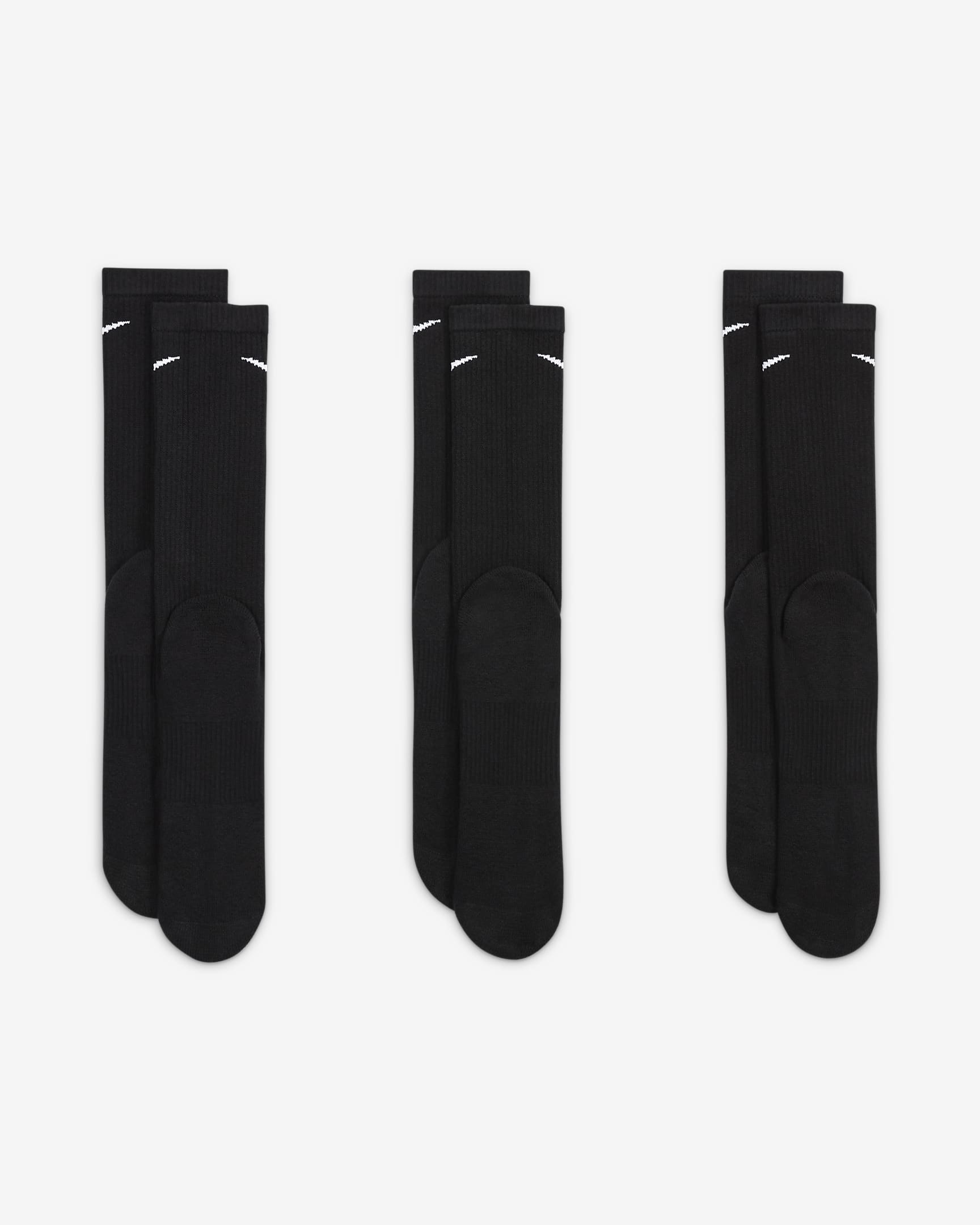 Унисекс Чорапи NIKE U NK EVERYDAY PLUS CUSH CREW 3PR - 132 - Ballistic-sport