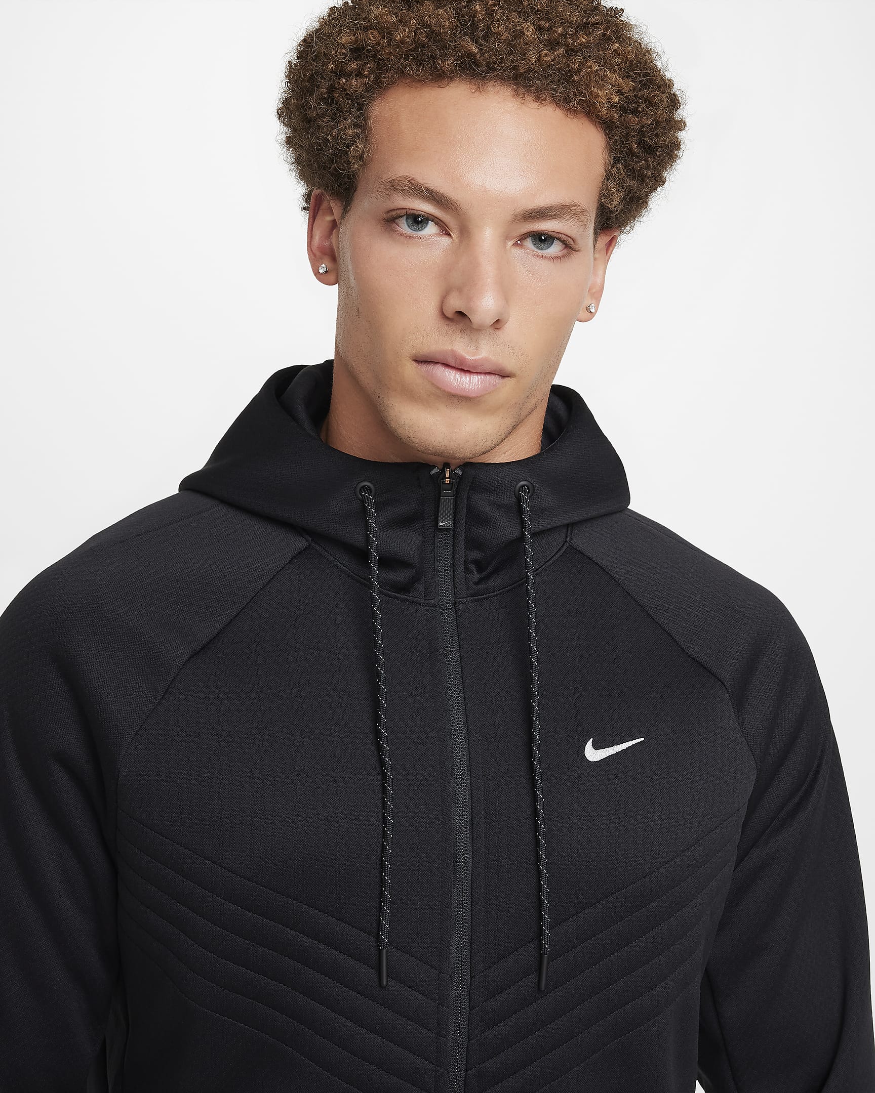 Мъжки Суитшърт NIKE M NK TF RPL THERMA SPHR WNT FZ - Ballistic-sport