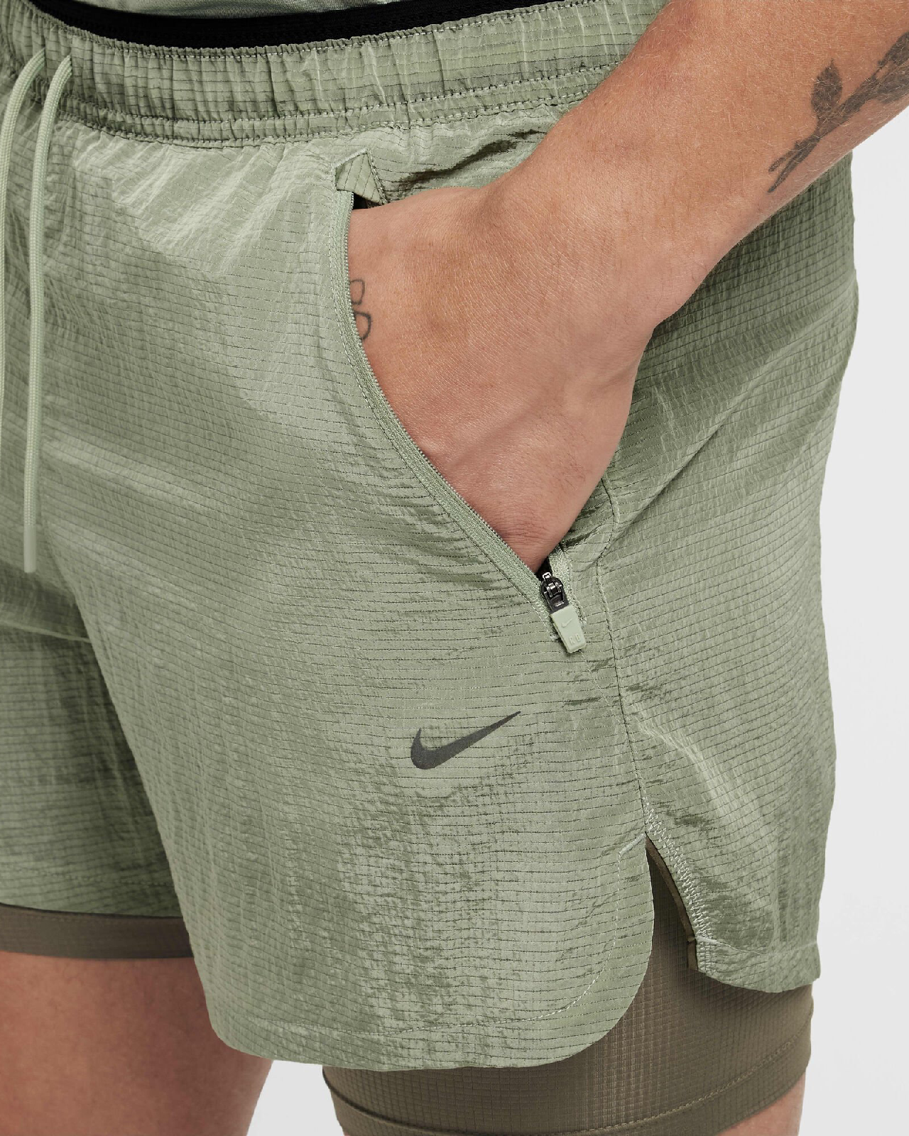 Мъжки Къс панталон NIKE M NK DF RPL RD STRD 5IN 2N1 SH - Ballistic-sport
