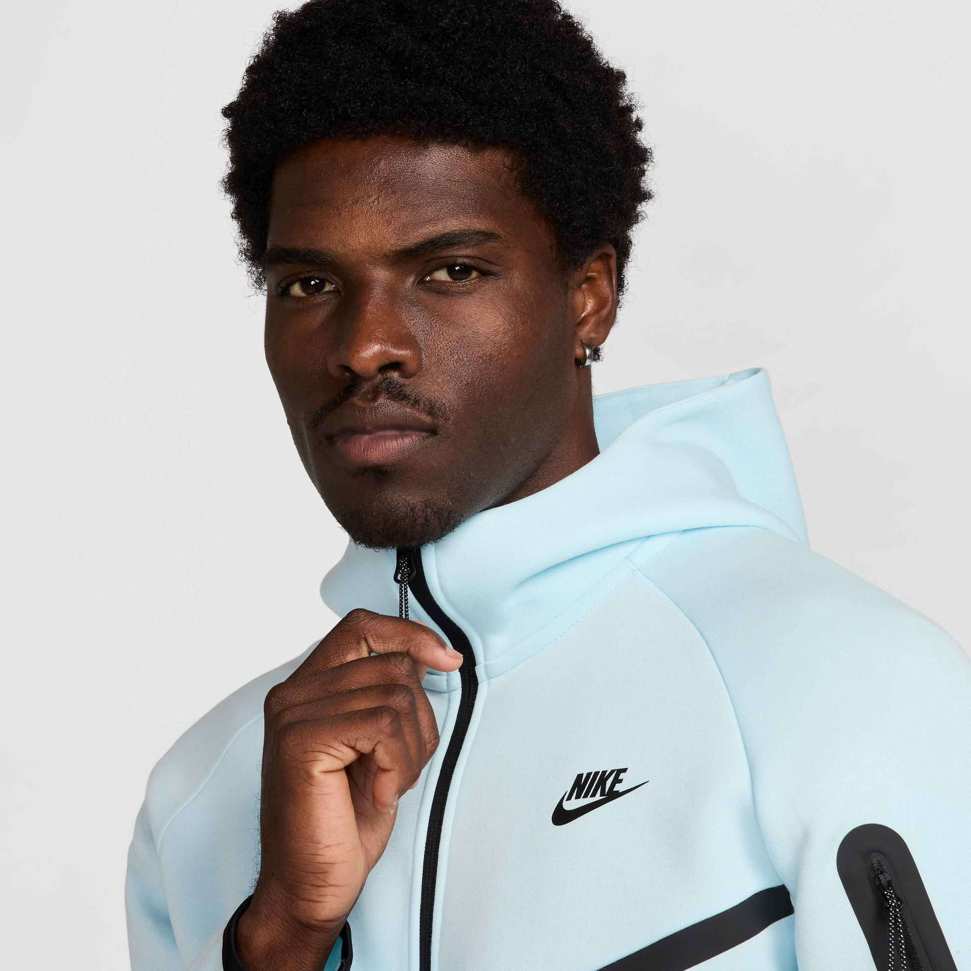 Мъжки Суитшърт NIKE M NK TCH FLC WR FZ JKT