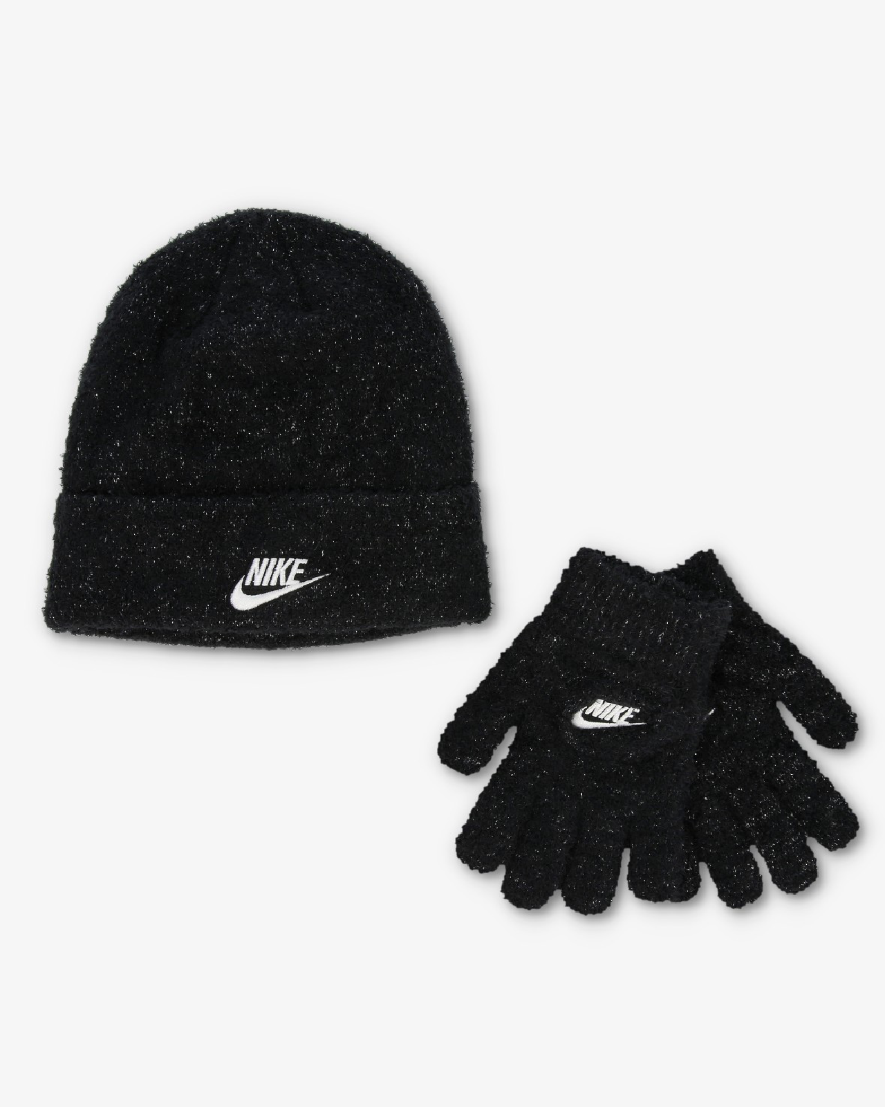 Image of Детски Комплект Шапка и Ръкавици NIKE NAG TWINKLE COZY APEX BEANIE S - Ballistic-sport