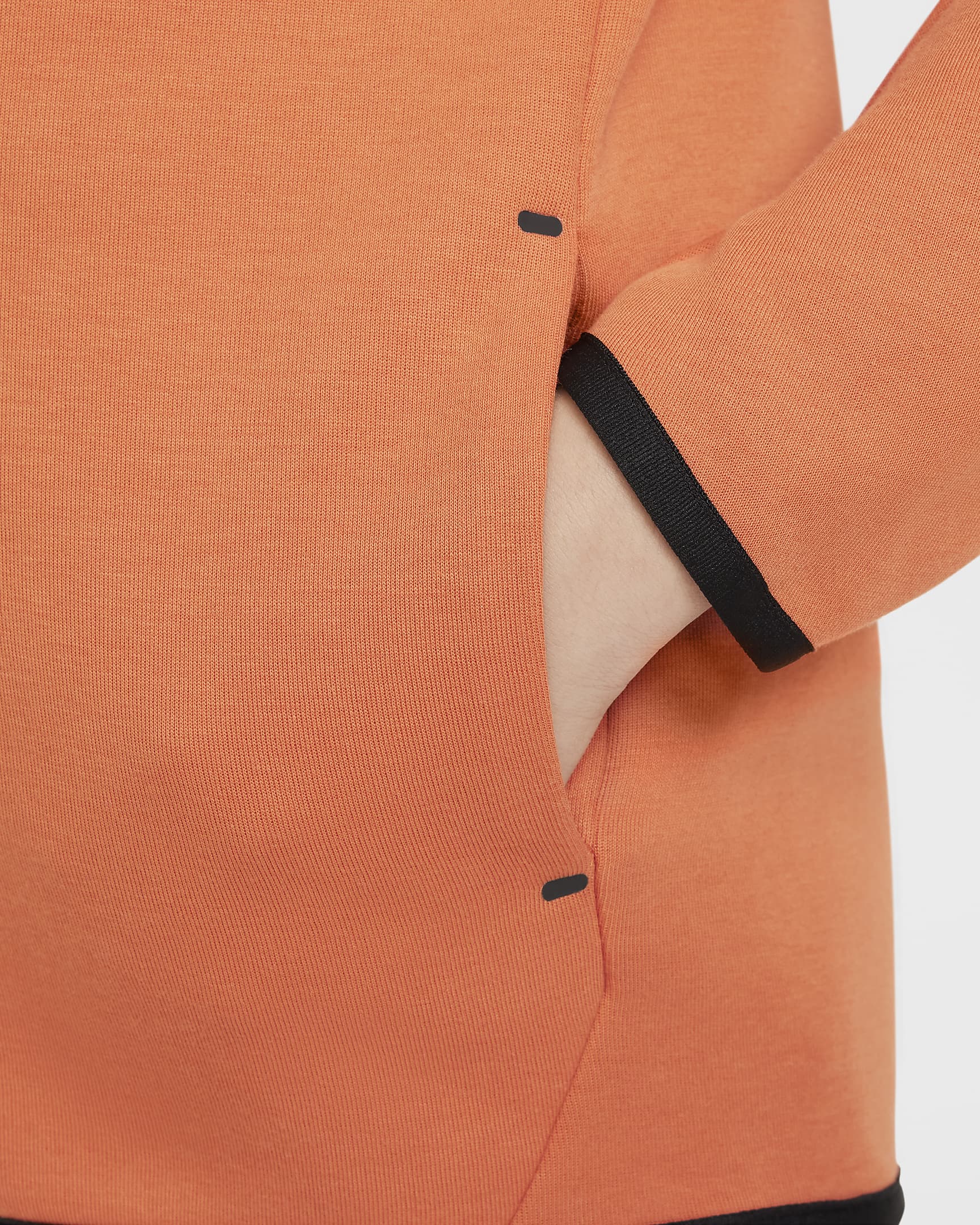 Image of Юношески Суитшърт NIKE B NSW TCH FLC FZ - PD - Ballistic-sport