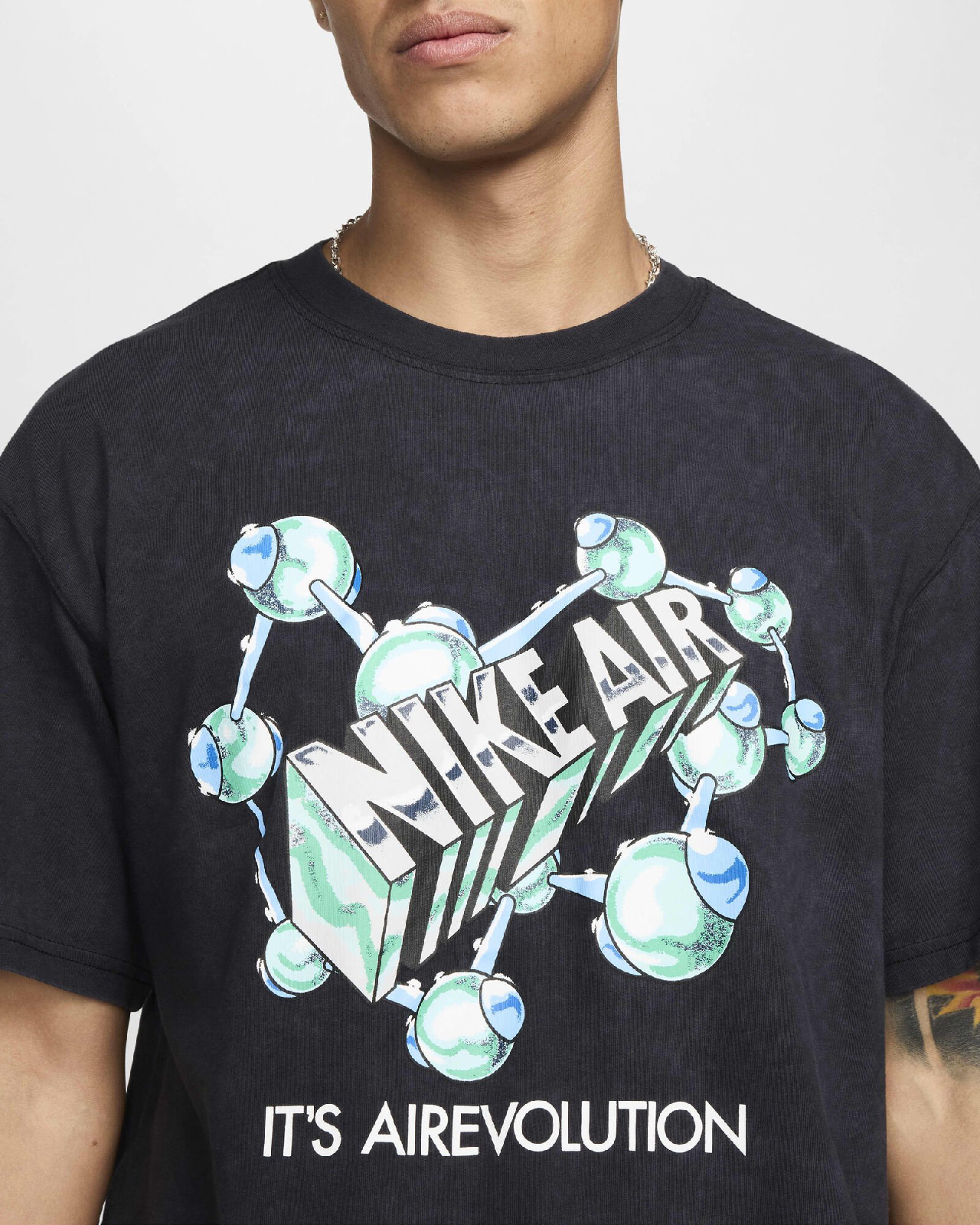 Мъжки Тениска NIKE M NSW TEE M90 HBR SEGB - Ballistic-sport