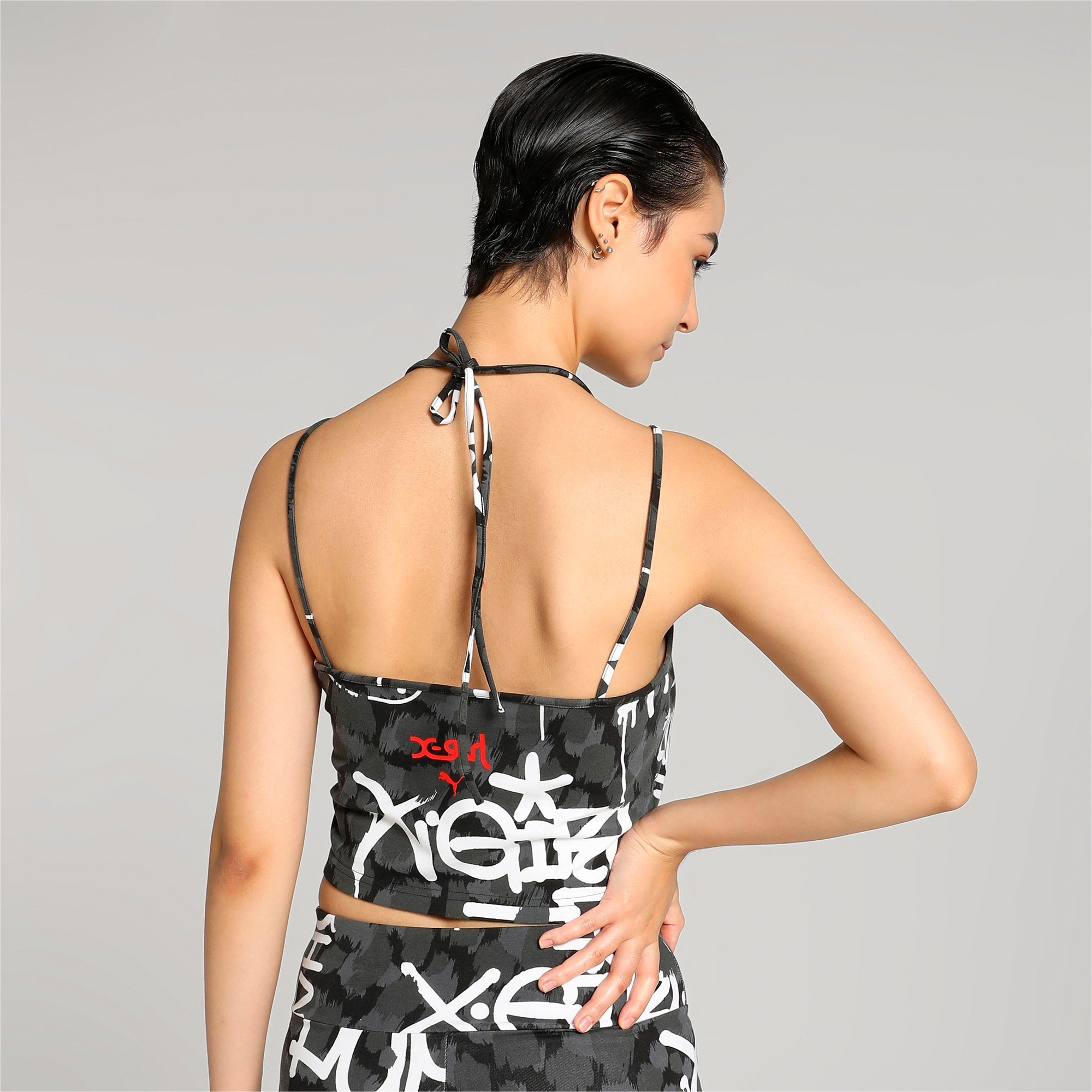 Image of Дамски Топ PUMA PUMA X X-GIRL AOP Crop Top - Ballistic-sport