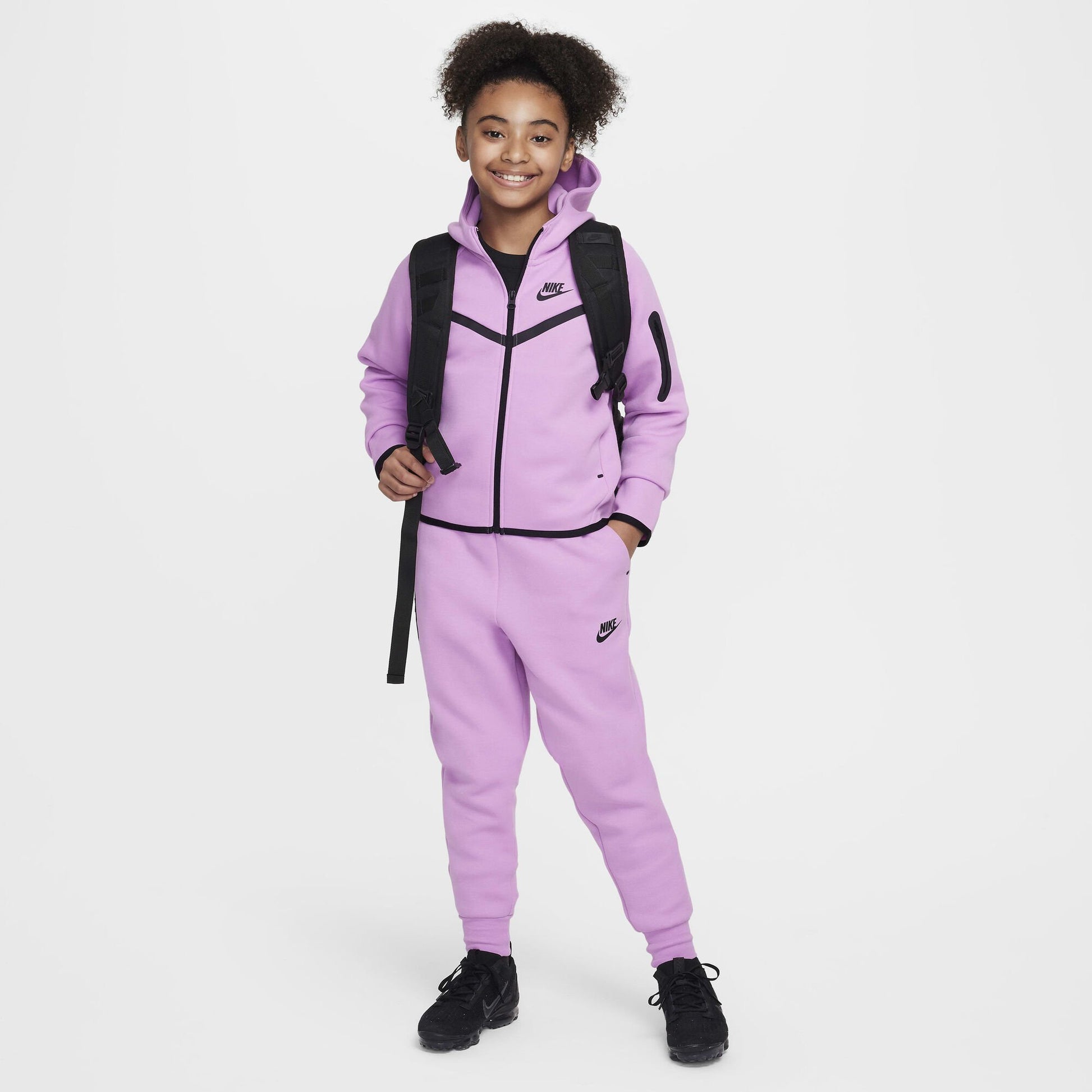 Юношески Суитшърт NIKE G NSW TCH FLC HD FZ LS - PD - Ballistic-sport