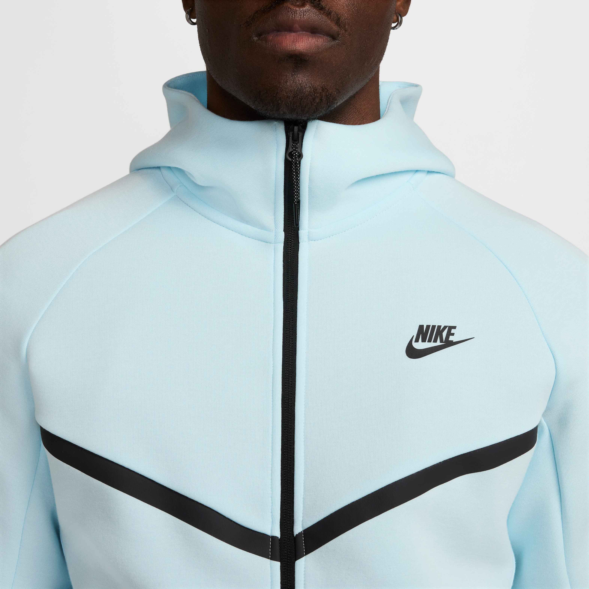 Мъжки Суитшърт NIKE M NK TCH FLC WR FZ JKT