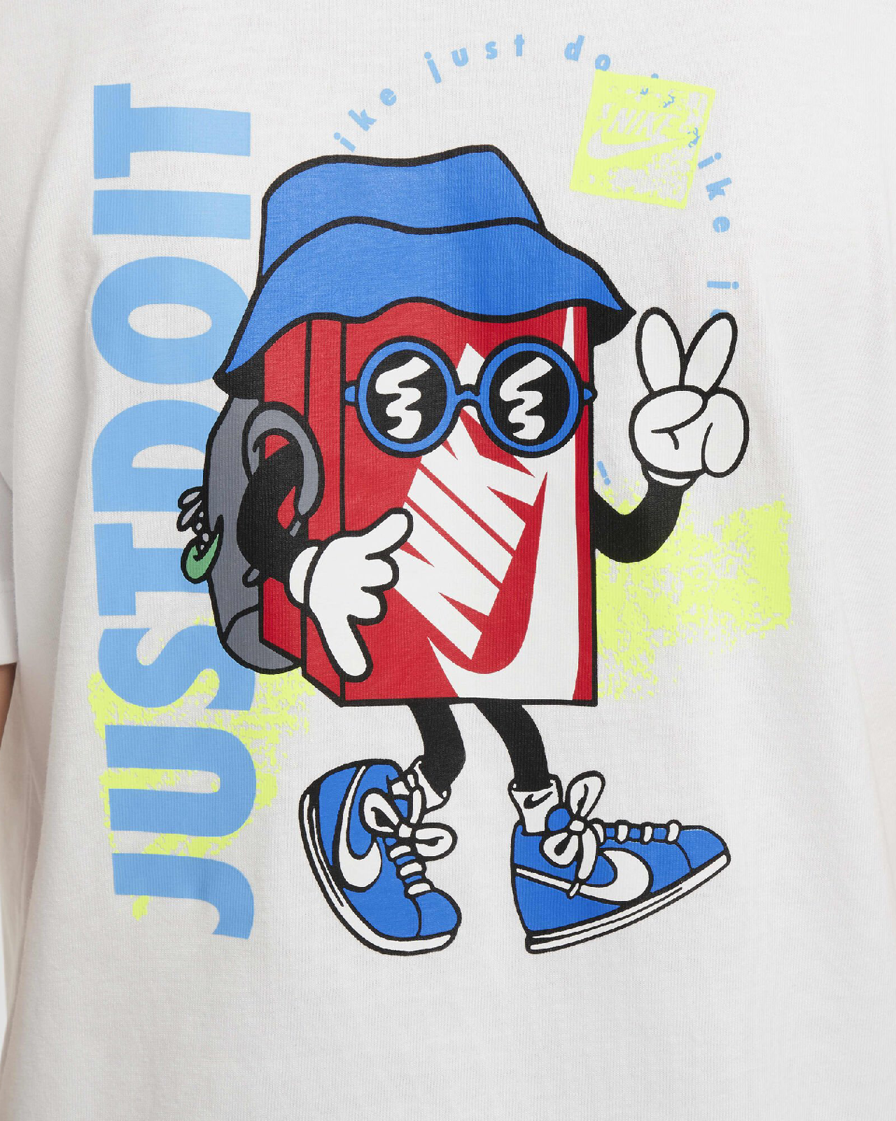 Image of Юношеска Тениска NIKE K NSW TEE BOXY 2 JDI - Ballistic-sport