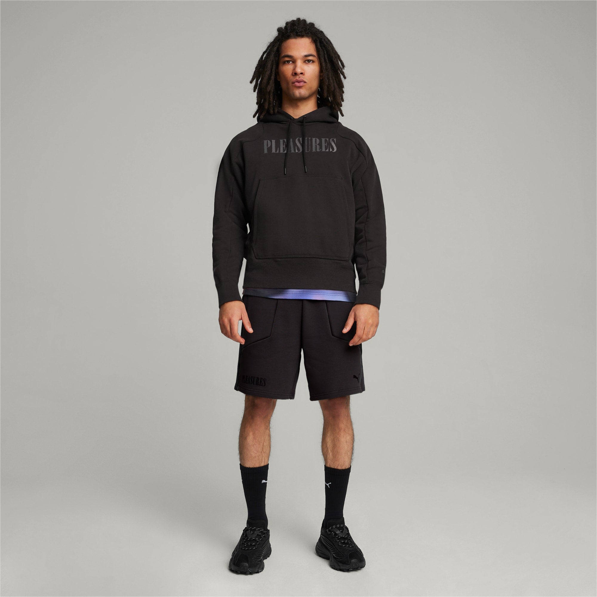 Image of Мъжки Суитшърт PUMA PUMA x PLEASURES Hoodie - Ballistic-sport