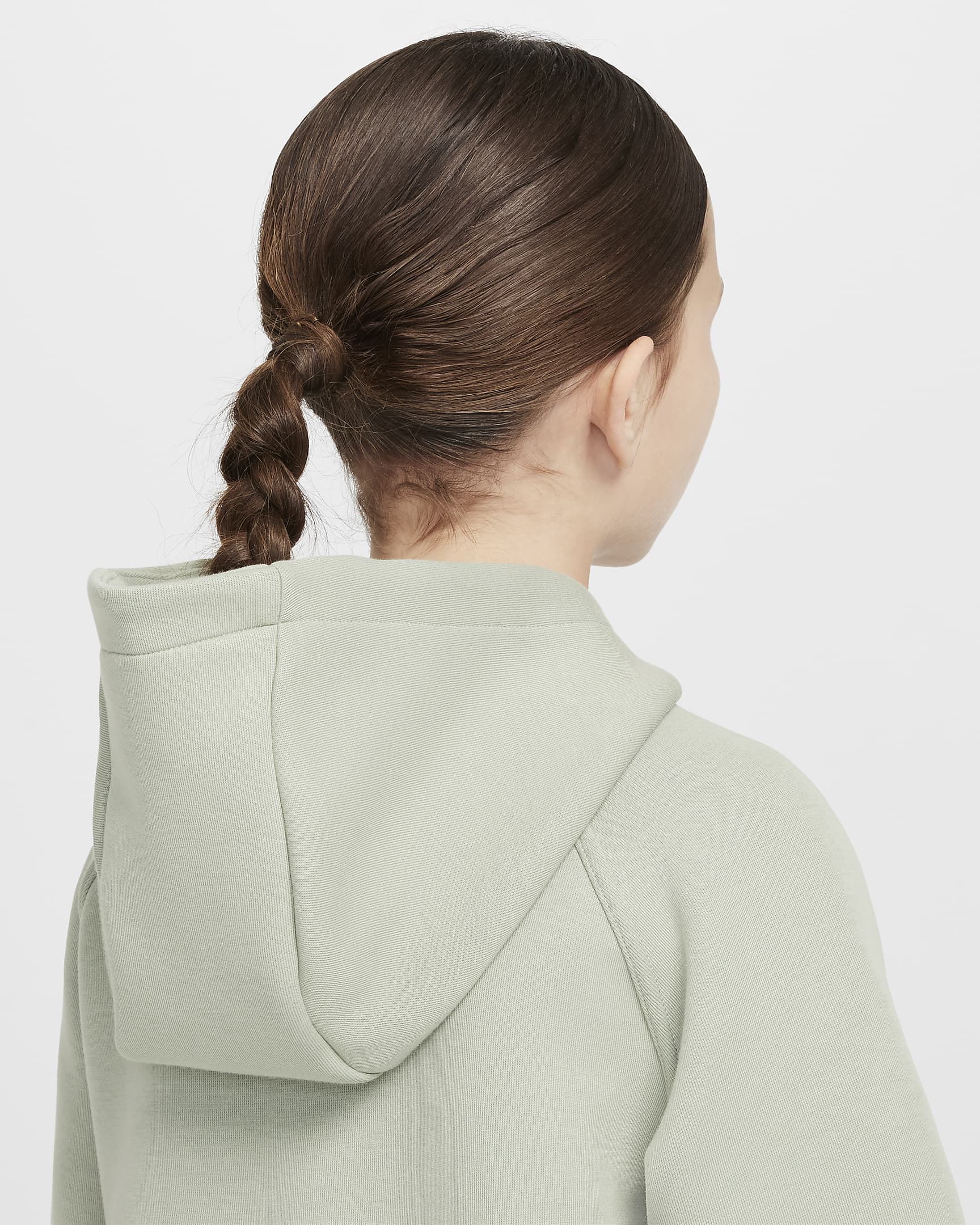 Image of Юношески Суитшърт NIKE G NSW TCH FLC HD FZ LS