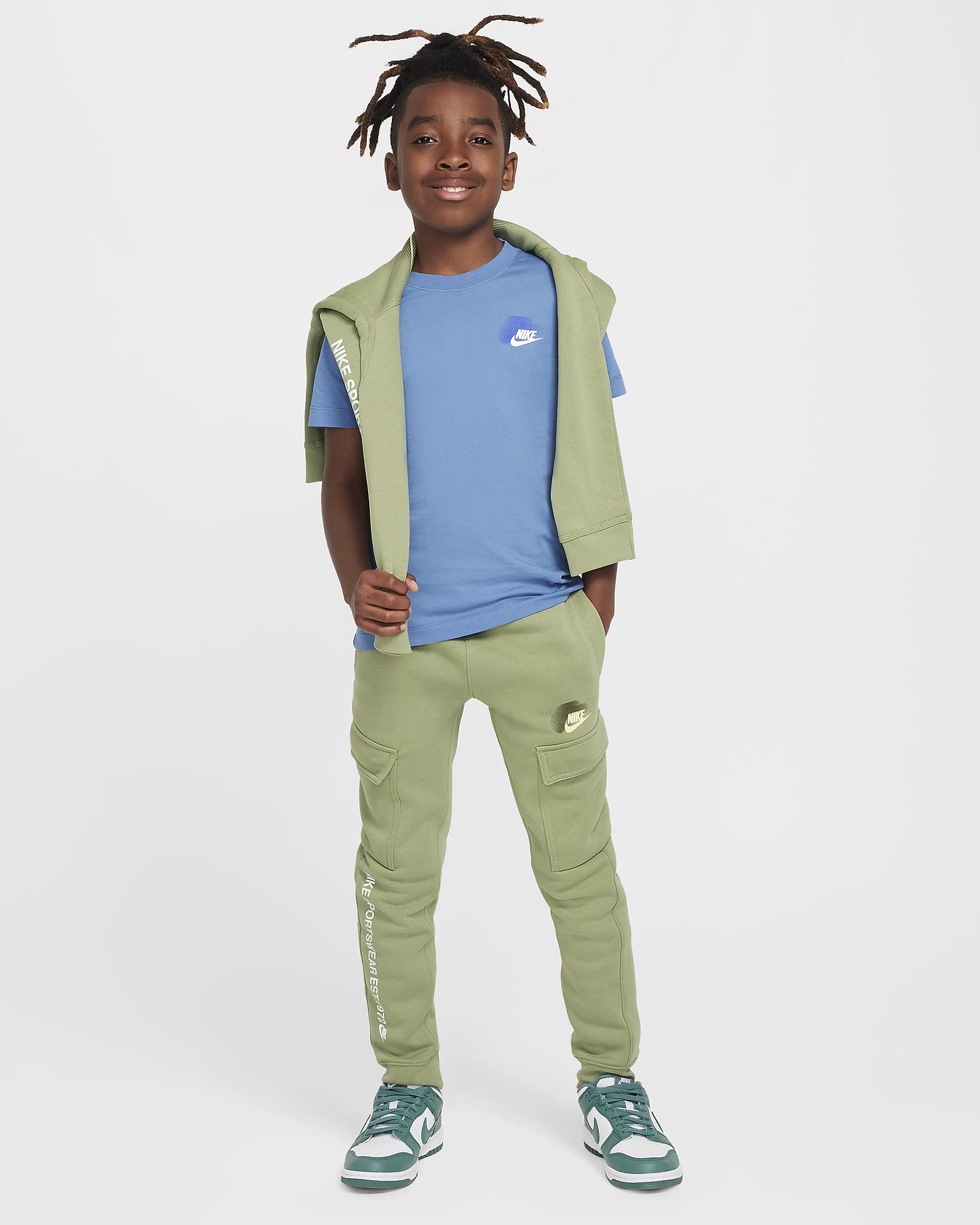 Юношеска Тениска NIKE B NSW SI GRAPHIC TEE - Ballistic-sport