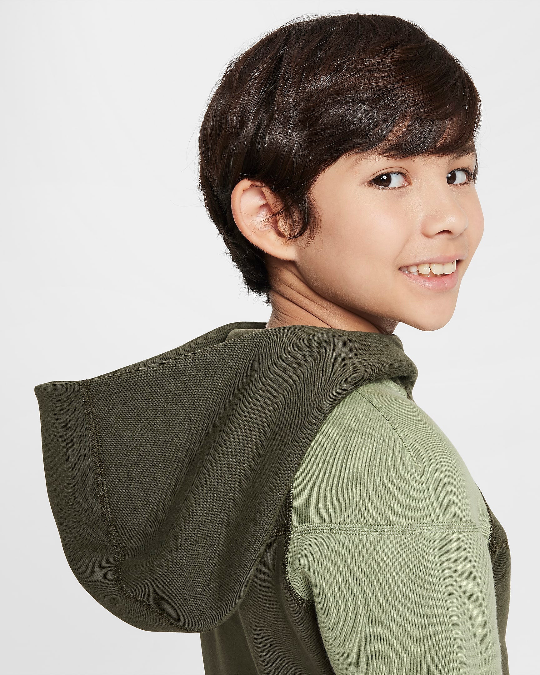 Image of Юношески Суитшърт NIKE B NSW TECH FLC FZ