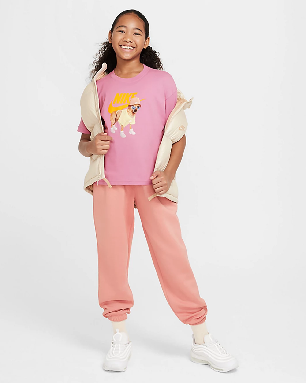 Image of Юношеска Тениска NIKE G NSW TEE KC 2 - Ballistic-sport