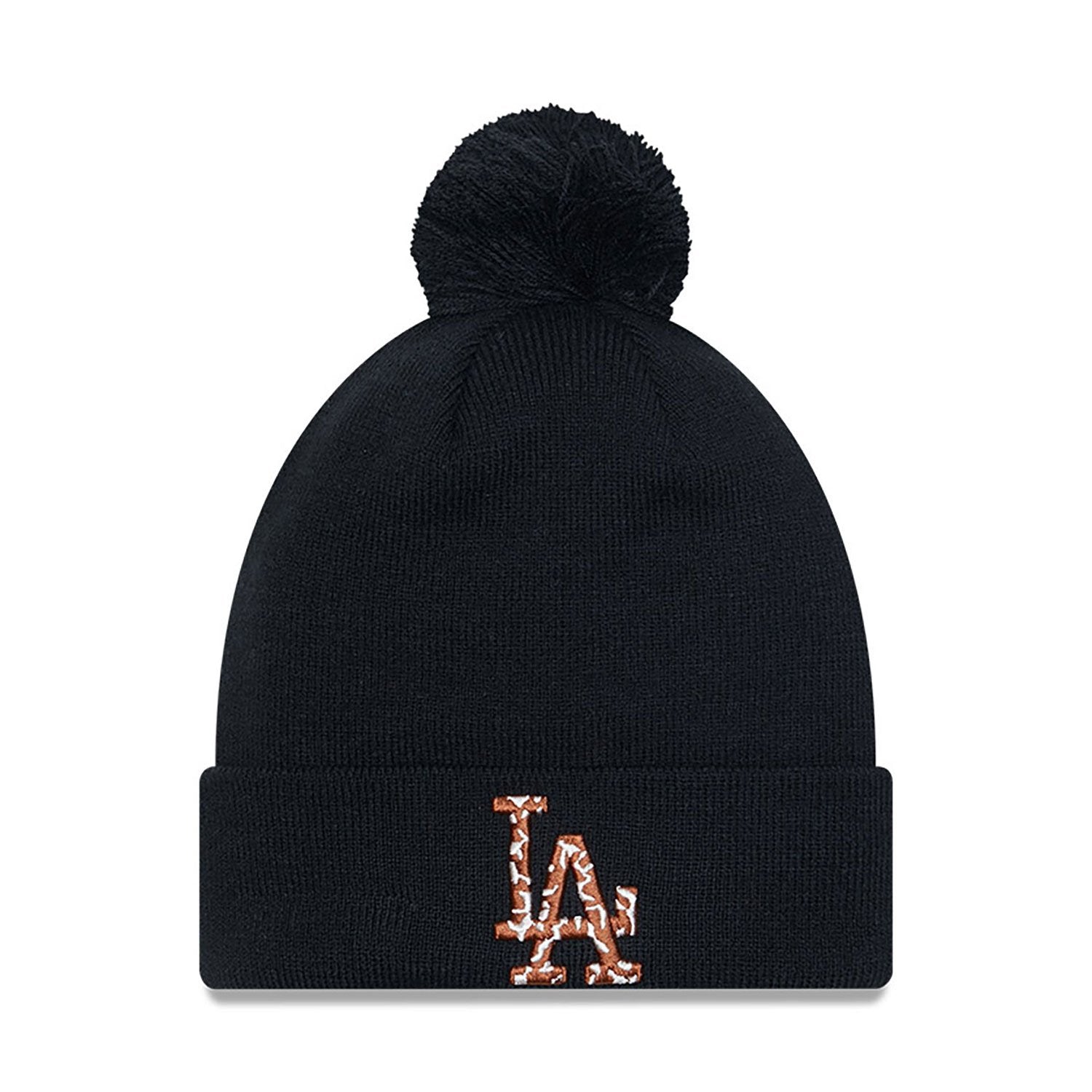 Мъжка Шапка NEW ERA KAPA INFILL BOBBLE BEANIE LOSDOD  BLKTPNSTN - Ballistic-sport