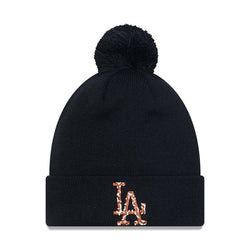 Image of Мъжка Шапка NEW ERA KAPA INFILL BOBBLE BEANIE LOSDOD  BLKTPNSTN - Ballistic-sport