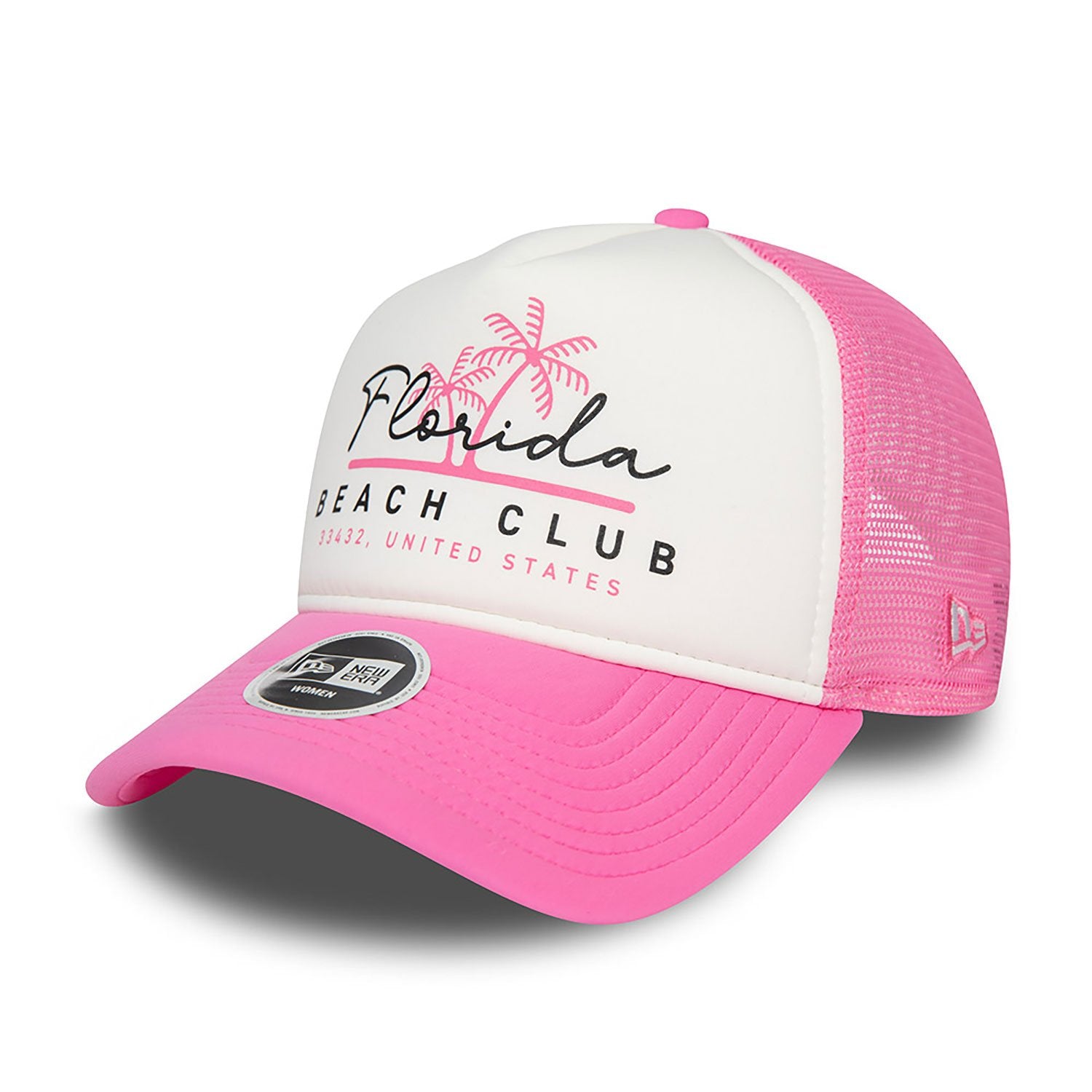 Дамскa Шапка NEW ERA KAPA WMNS FOAM FRONT TRUCKER NEWERA PNKWHI - Ballistic-sport