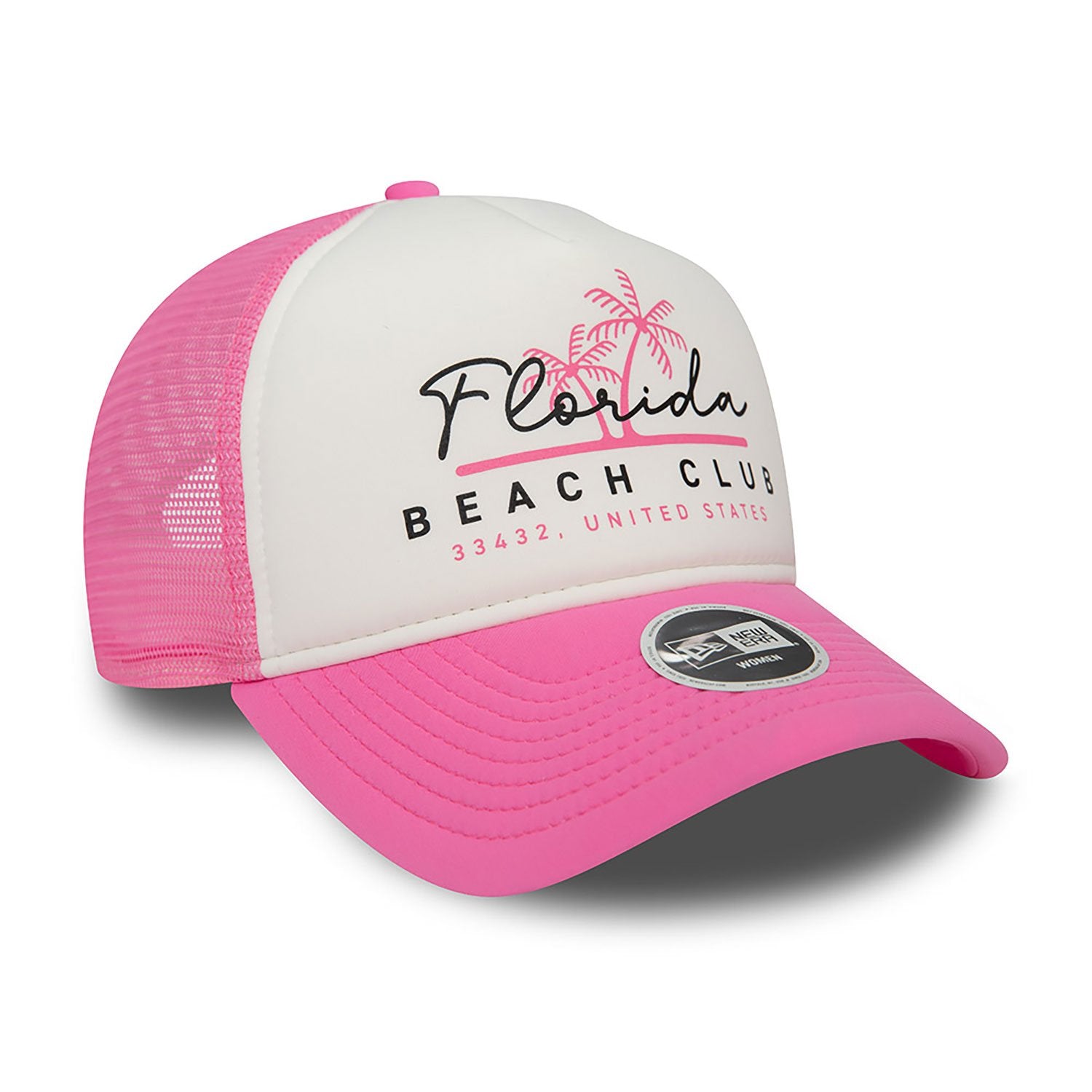 Дамскa Шапка NEW ERA KAPA WMNS FOAM FRONT TRUCKER NEWERA PNKWHI - Ballistic-sport