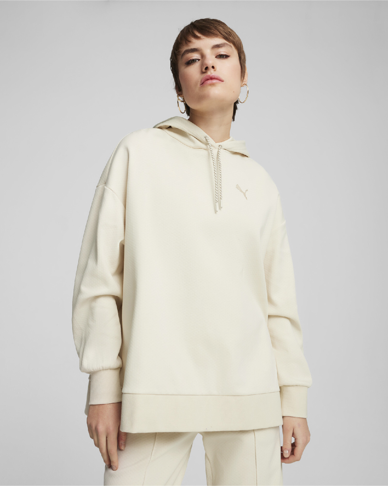 Дамски Суитшърт PUMA CLASSICS Oversized Hoodie DK