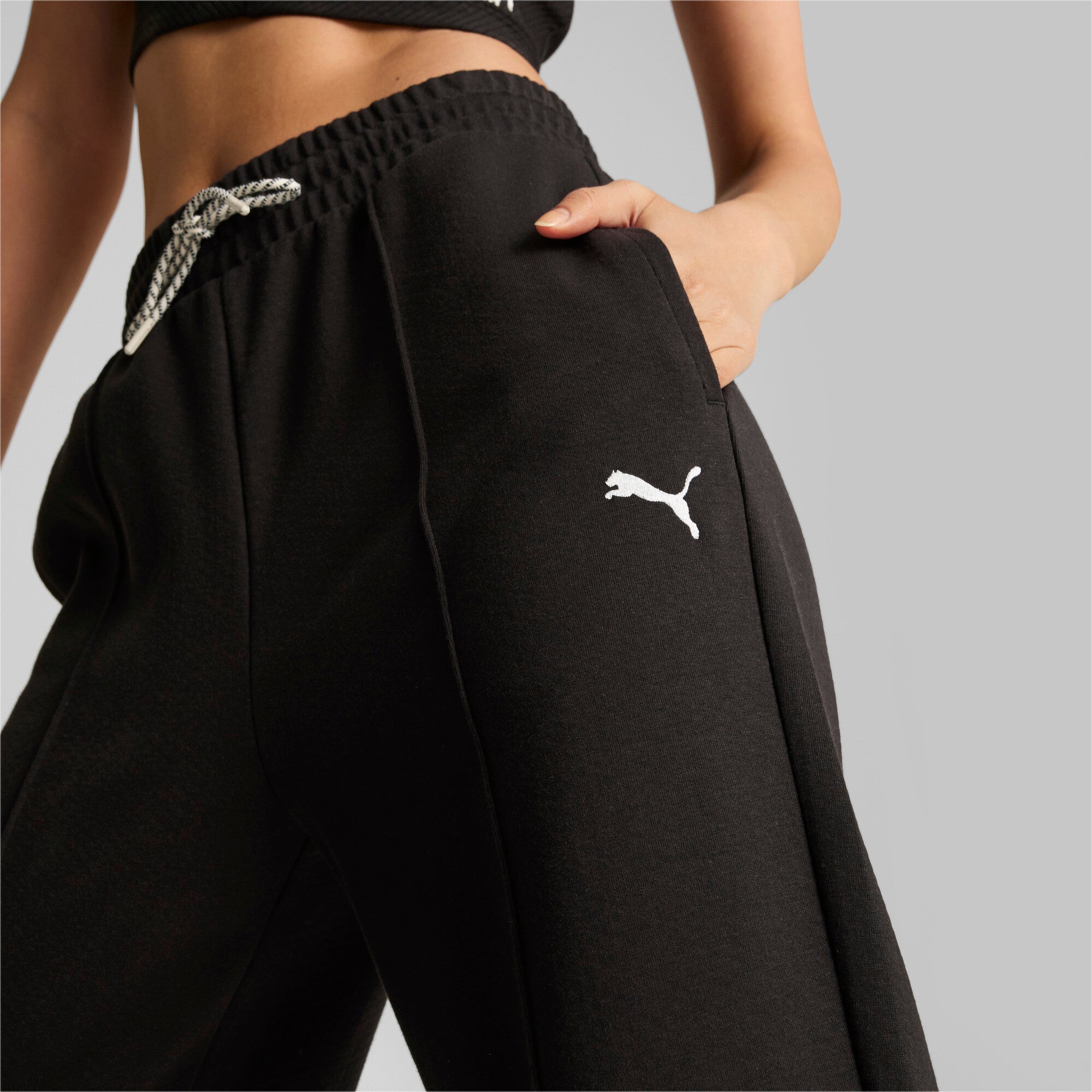 Image of Дамски Панталон PUMA CLASSICS Pintuck Sweatpants DK