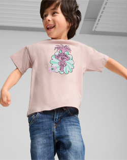 Image of Kids' PUMA T-shirt PUMA X TROLLS Graphic Tee