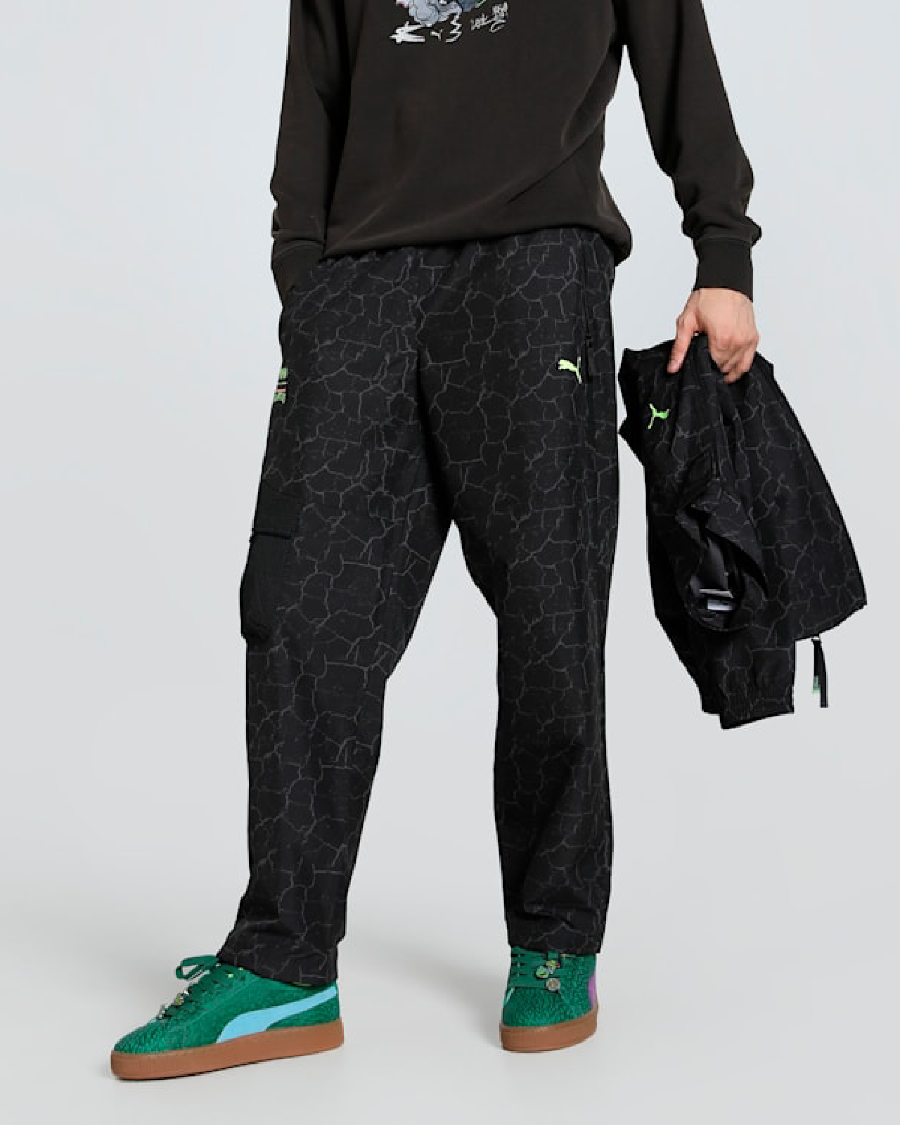 Image of Мъжки Панталон PUMA PUMA X TMNT PUMATECH Cargo Pants WV