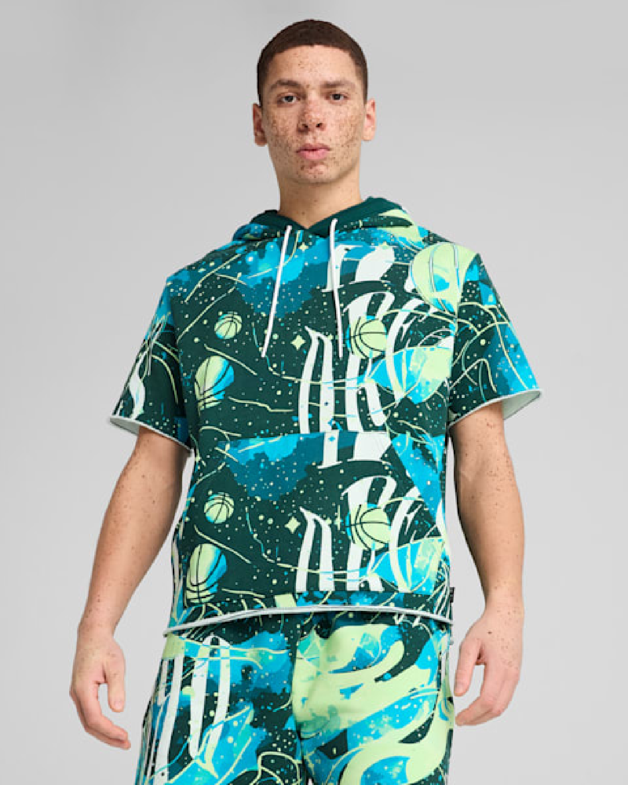 Мъжки Суитшърт PUMA Hoop Dreamz SS Hoodie