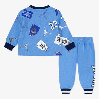 Детски Спортен екип NIKE JDN MJ 23 JERSEY LS PANT  SET