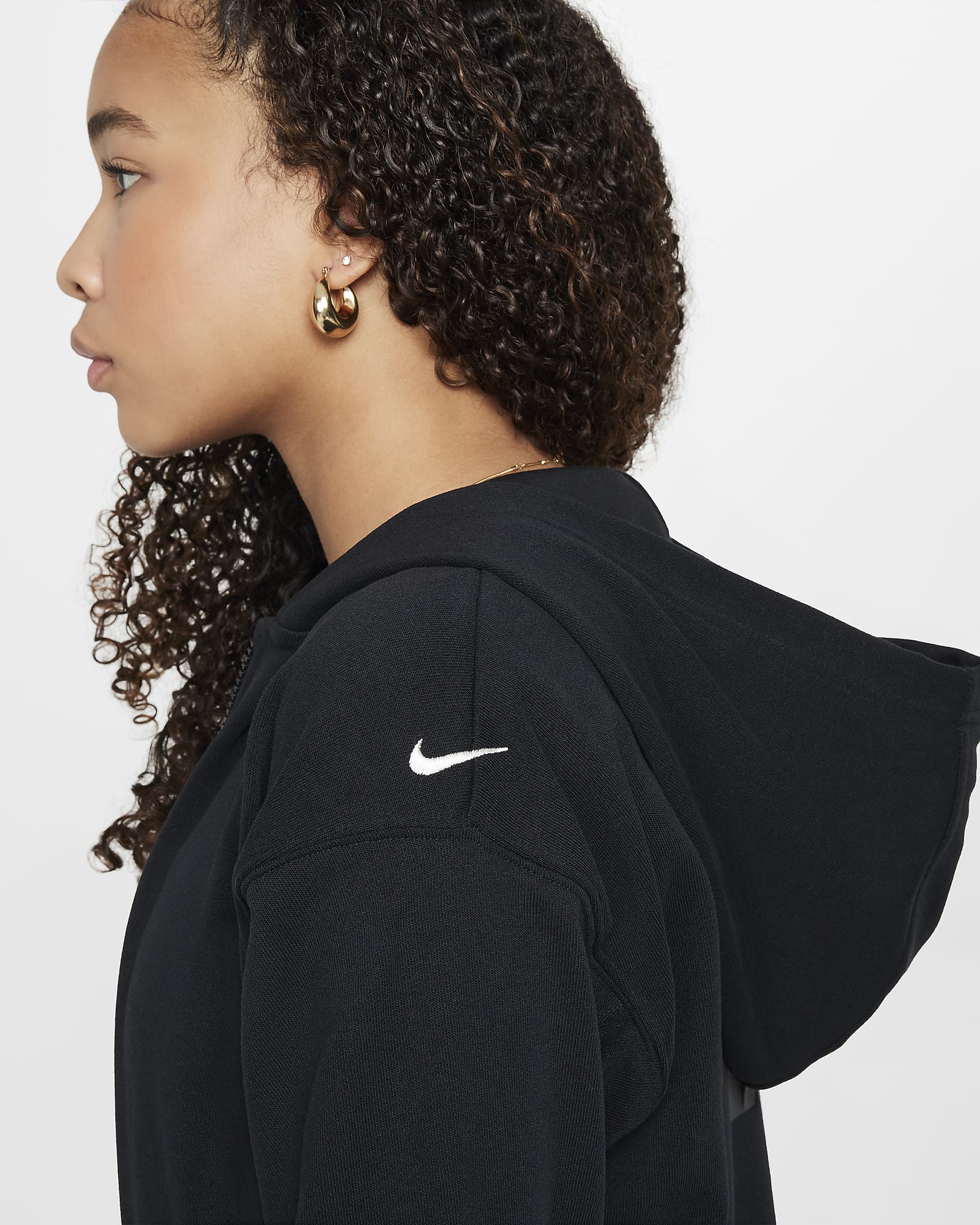 Юношески Суитшърт NIKE G NSW DF FLC OVRSZD HDY DANCE - Ballistic-sport