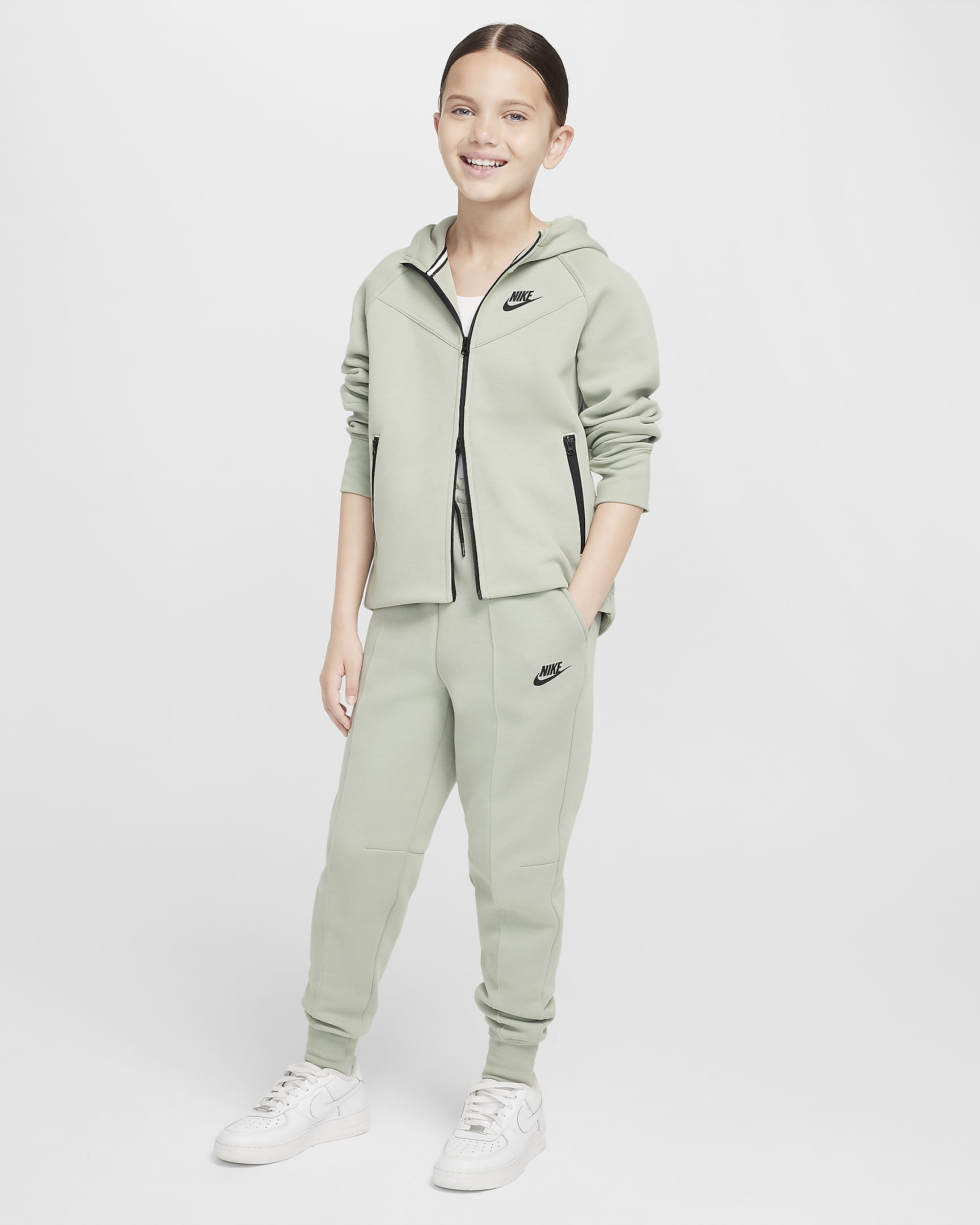 Юношески Панталон NIKE G NSW TCH FLC JGGR