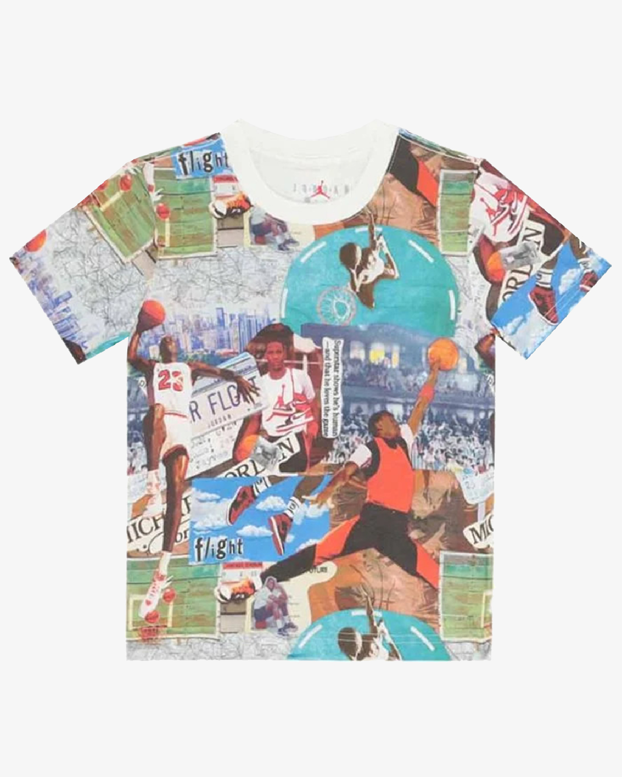 Детска Тениска NIKE JDB MJ BROOKLYN COLLAGE AOP SS