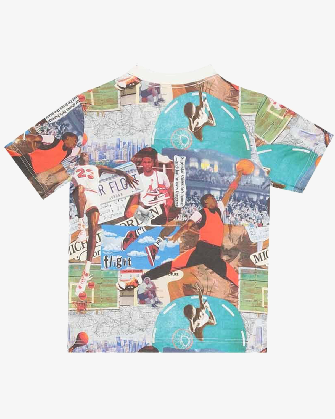 Детска Тениска NIKE JDB MJ BROOKLYN COLLAGE AOP SS