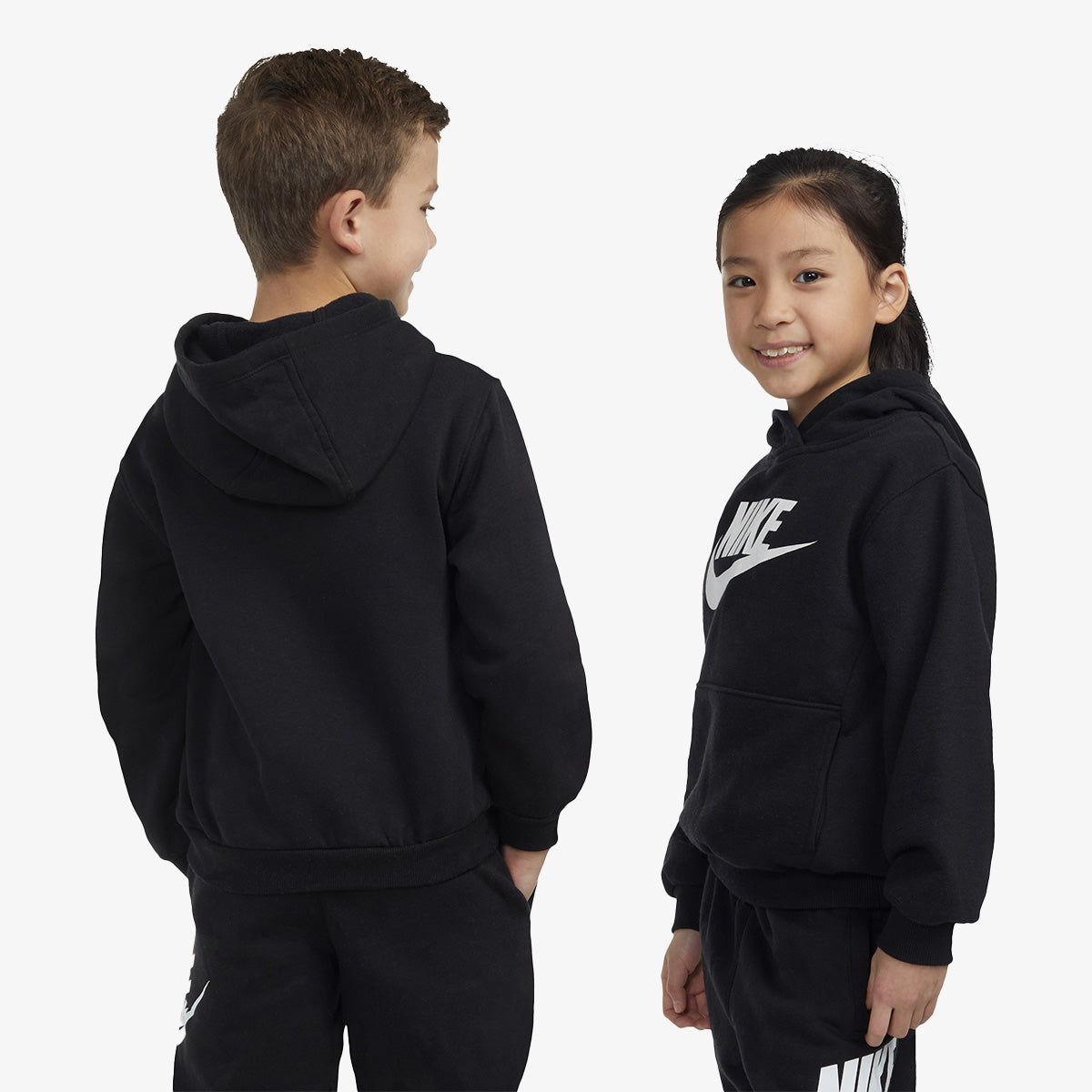 Детски Суитшърт NIKE NKN N NSW CLUB FLEECE HBR PO - Ballistic-sport
