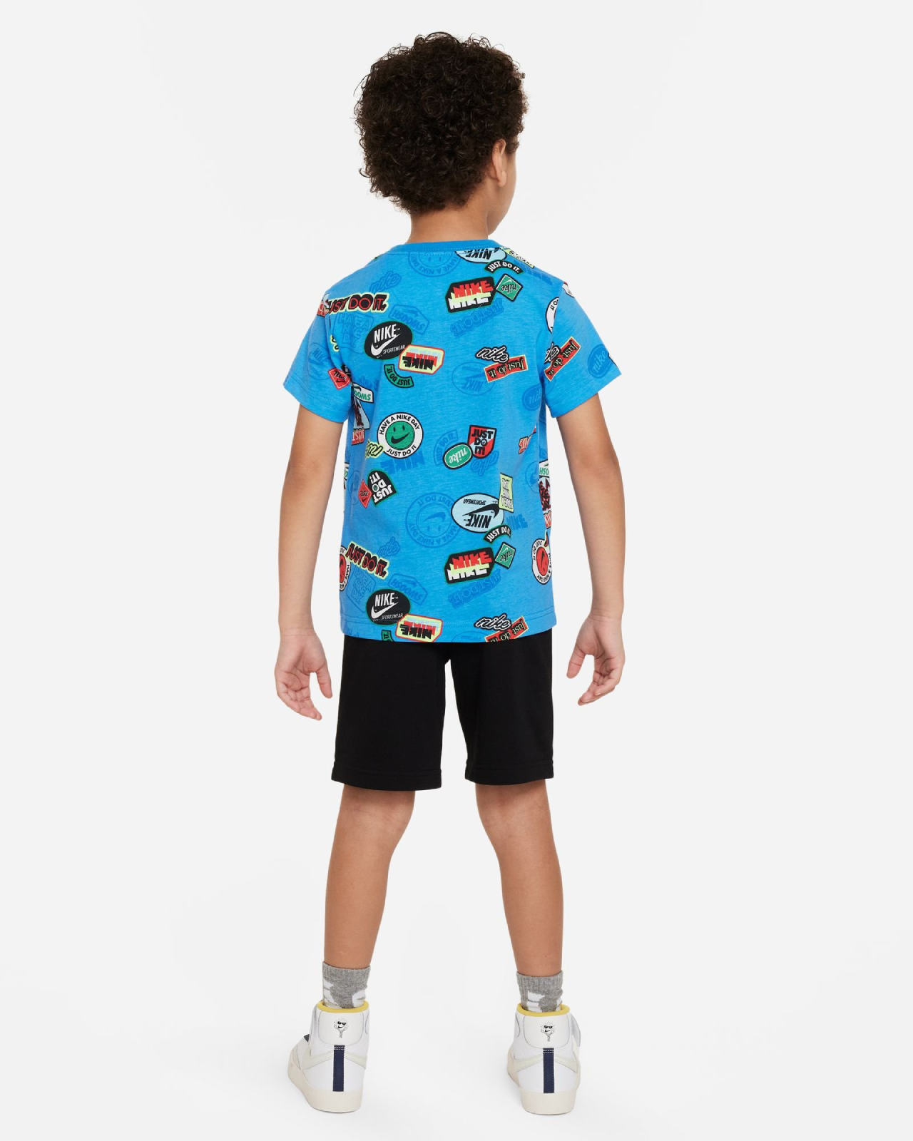 Image of Детска Тениска NIKE NKB B NSW AOP FT SHORT SET - Ballistic-sport