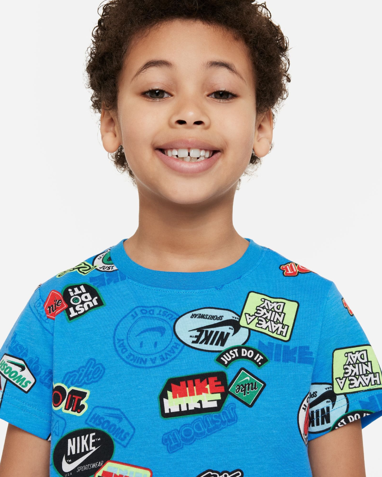 Image of Детска Тениска NIKE NKB B NSW AOP FT SHORT SET - Ballistic-sport