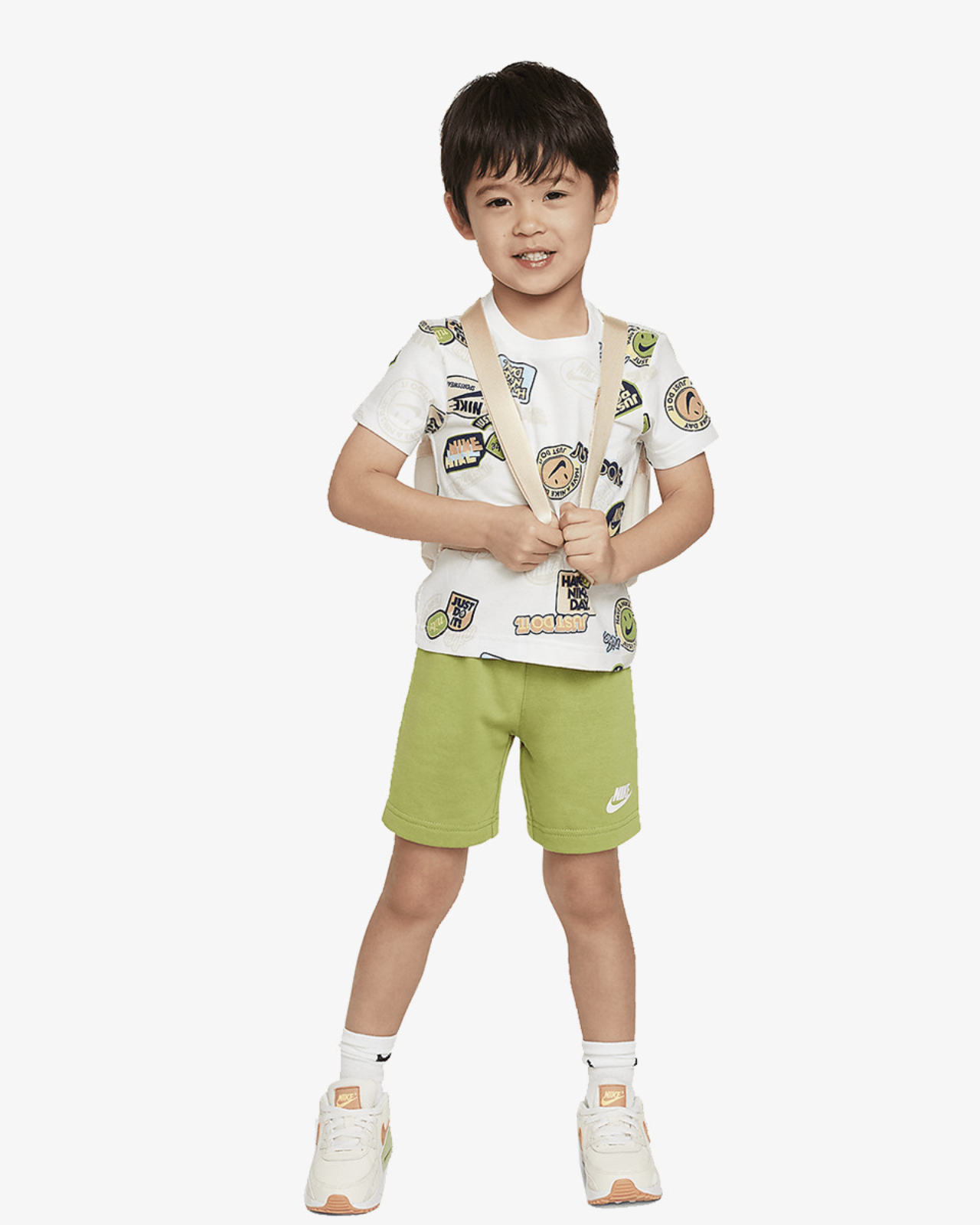 Image of Детска Тениска NIKE NKB B NSW AOP FT SHORT SET - Ballistic-sport