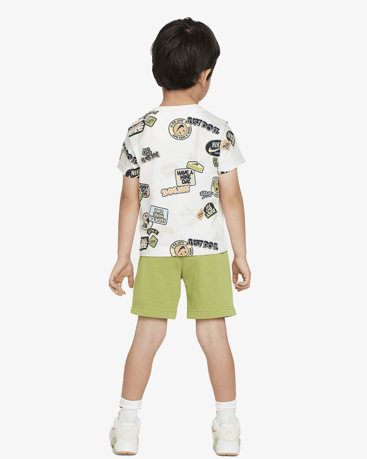 Image of Детска Тениска NIKE NKB B NSW AOP FT SHORT SET - Ballistic-sport