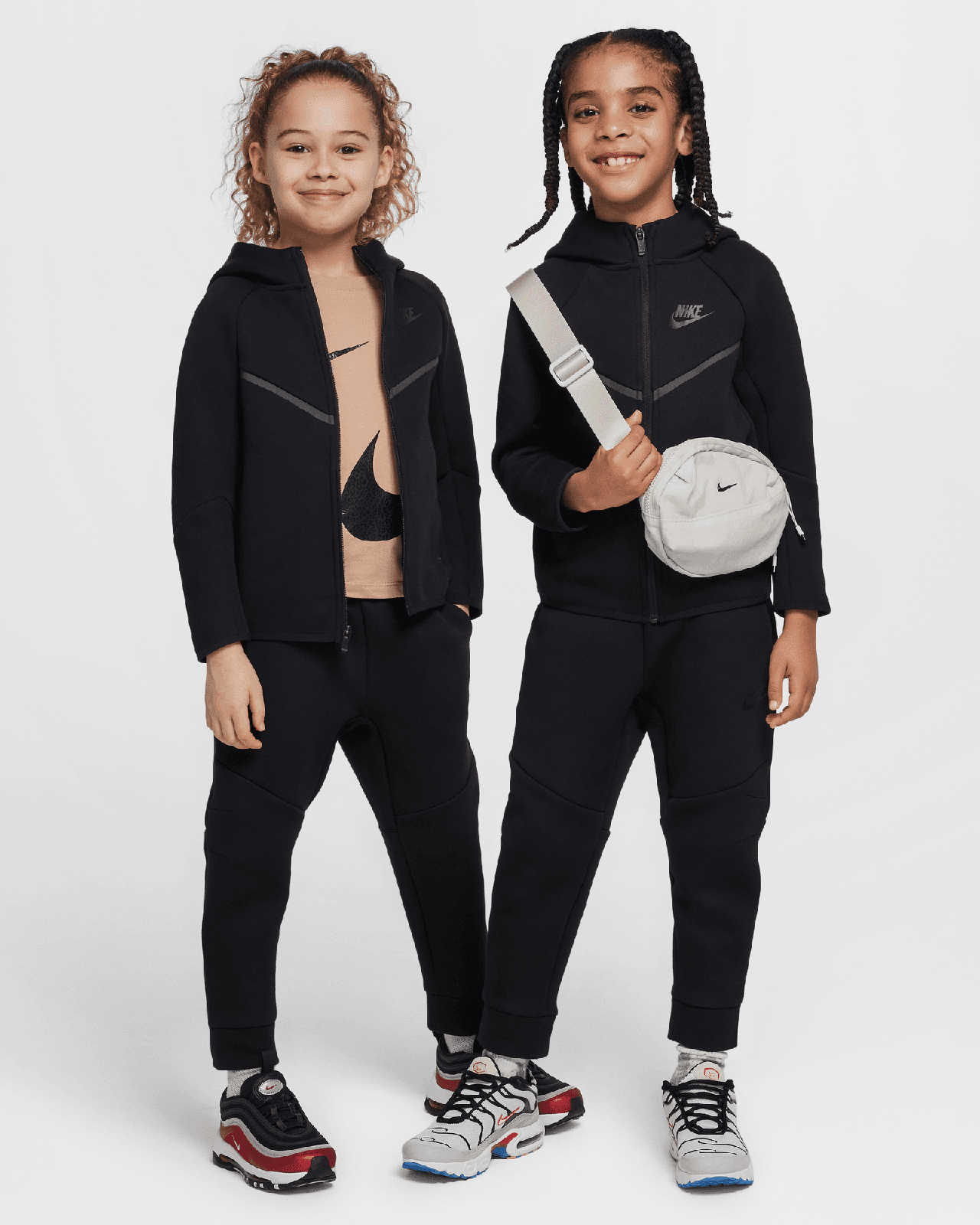 Children's Set NIKE NKN N NSW TECH FLEECE FZ SET