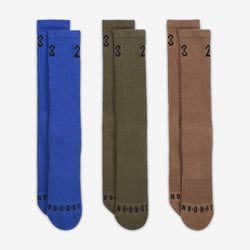 Image of Unisex Socks NIKE U JORDAN ESSENTIAL CREW 3PR