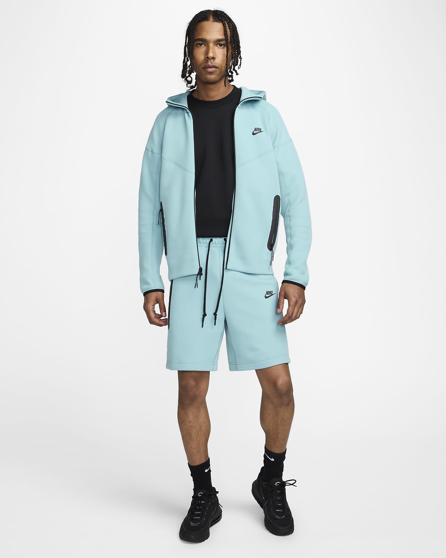 Image of Мъжки Къс панталон NIKE M NK TCH FLC SHORT - Ballistic-sport