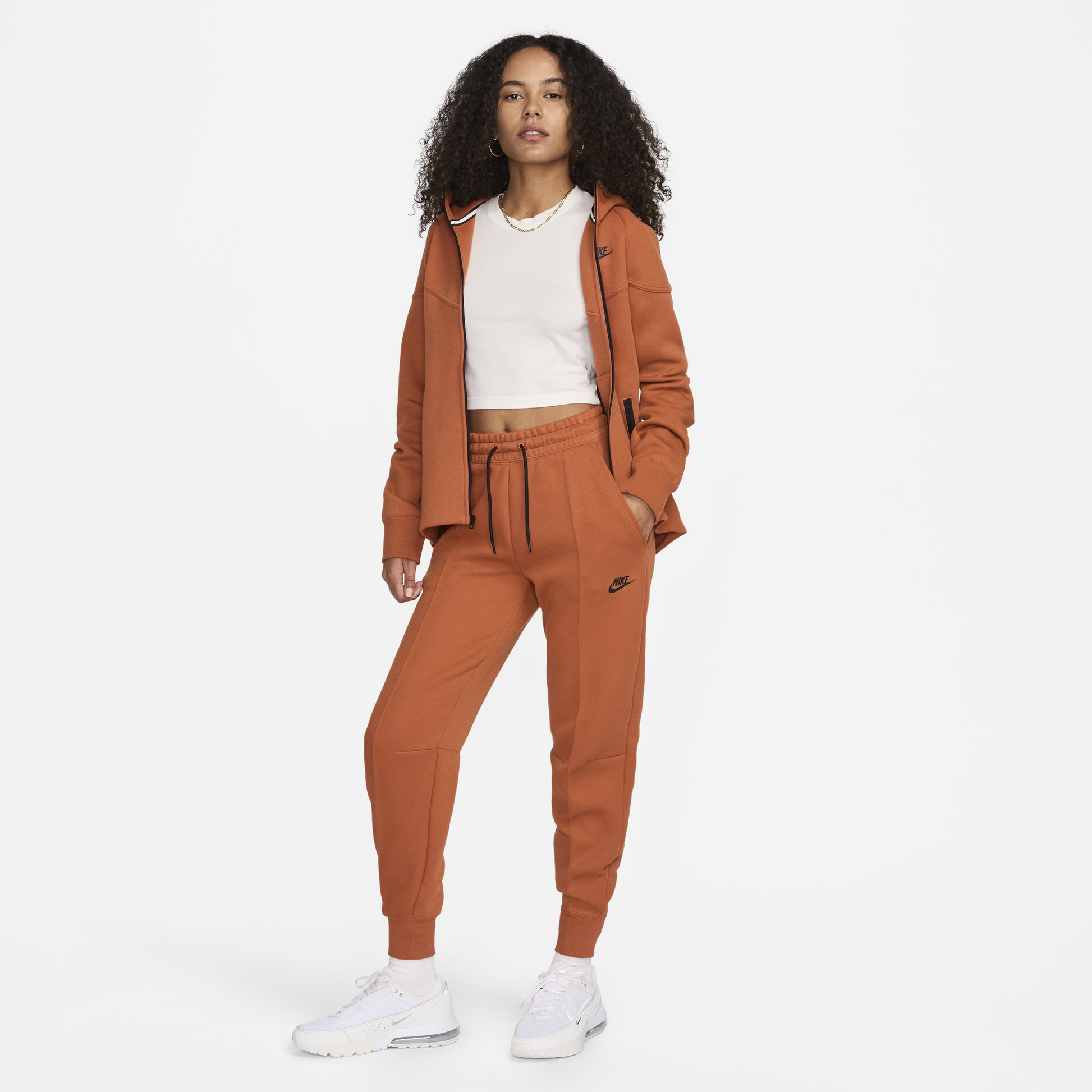 Дамски Панталон NIKE W NSW TCH FLC MR JGGR - Ballistic-sport