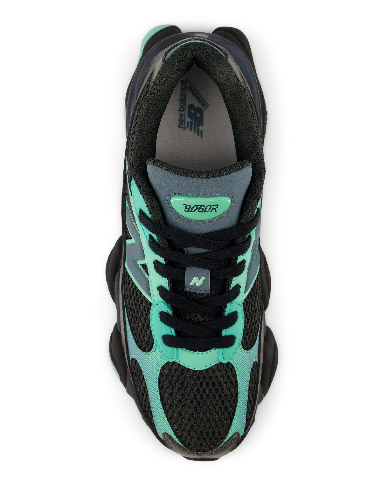 Image of Унисекс Маратонки NEW BALANCE 9060R – DEEP END / BLACK METALLIC – изглед 5