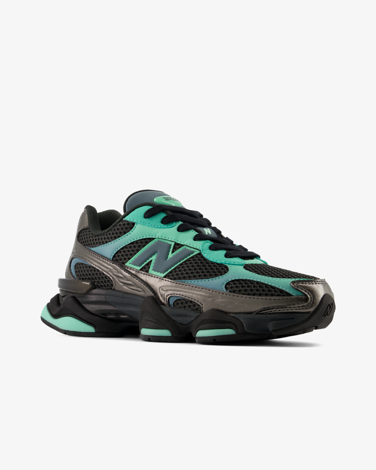 Image of Унисекс Маратонки NEW BALANCE 9060R – DEEP END / BLACK METALLIC – изглед 4
