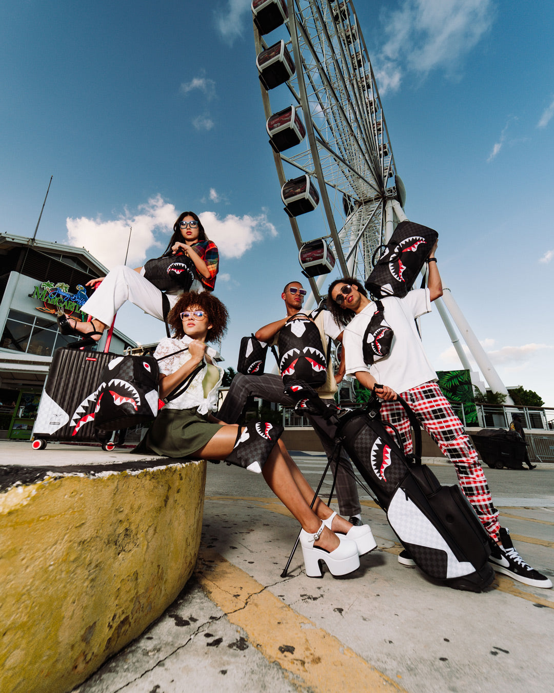 Image of Унисекс Раница SPRAYGROUND TRIPLE DECKER HEIR TO THE THRONE SAVAG - Ballistic-sport