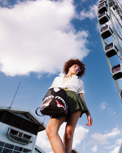 Image of Унисекс Раница SPRAYGROUND TRIPLE DECKER HEIR TO THE THRONE SAVAG - Ballistic-sport