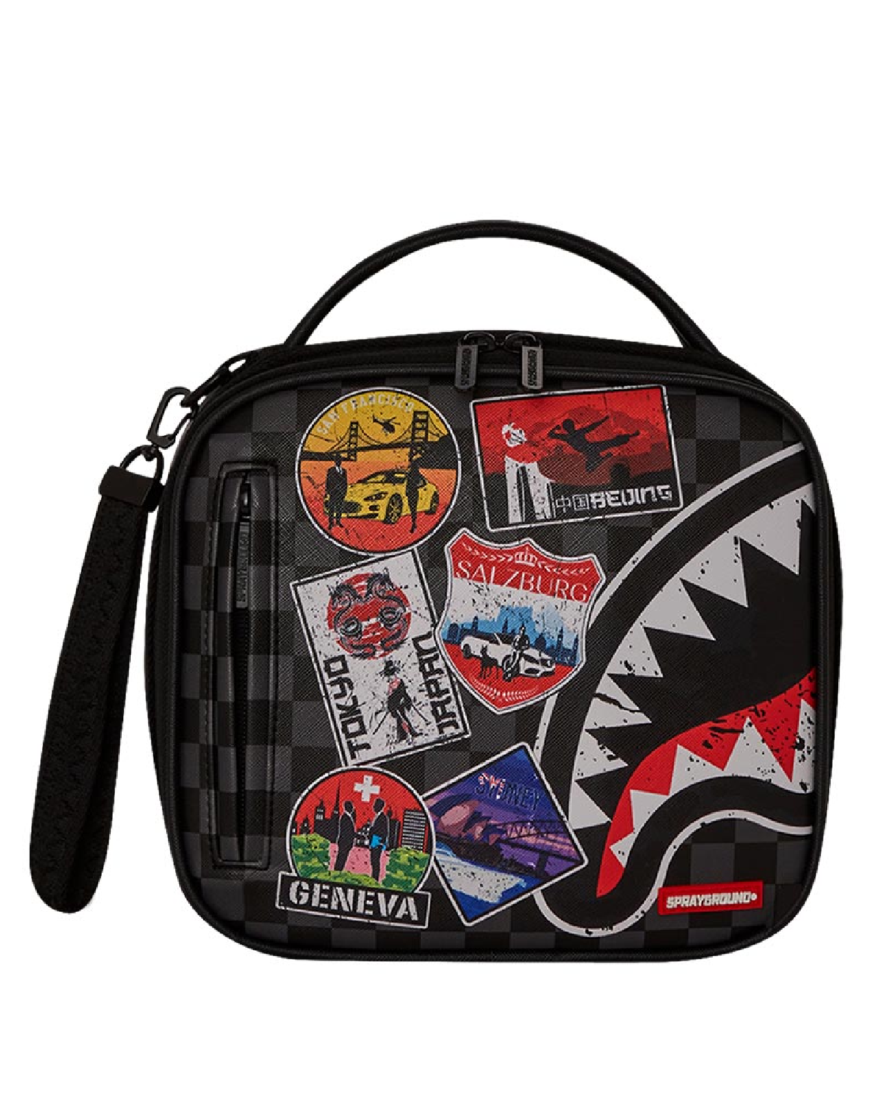 Унисекс Чанта SPRAYGROUND GLOBAL MOGUL LOST TICKET SNACKPACK - Ballistic-sport