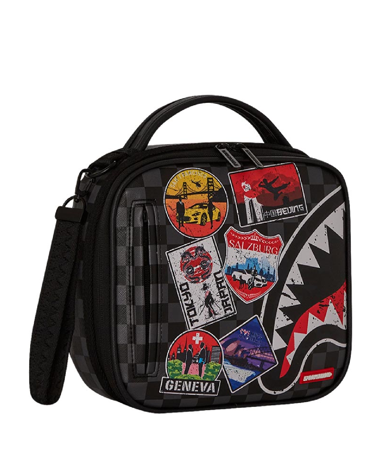 Унисекс Чанта SPRAYGROUND GLOBAL MOGUL LOST TICKET SNACKPACK - Ballistic-sport