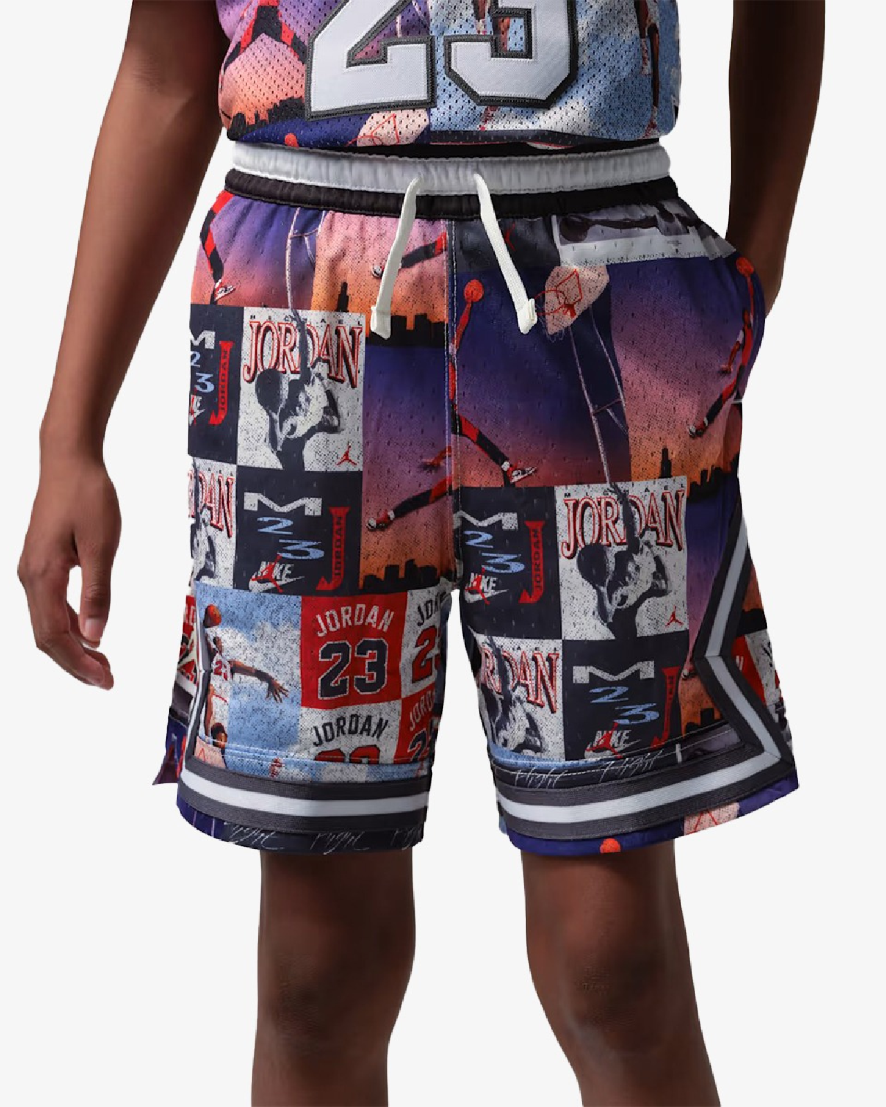 Image of Детски Къс панталон NIKE JDB MJ AOP SPORT DIAMOND SHORT