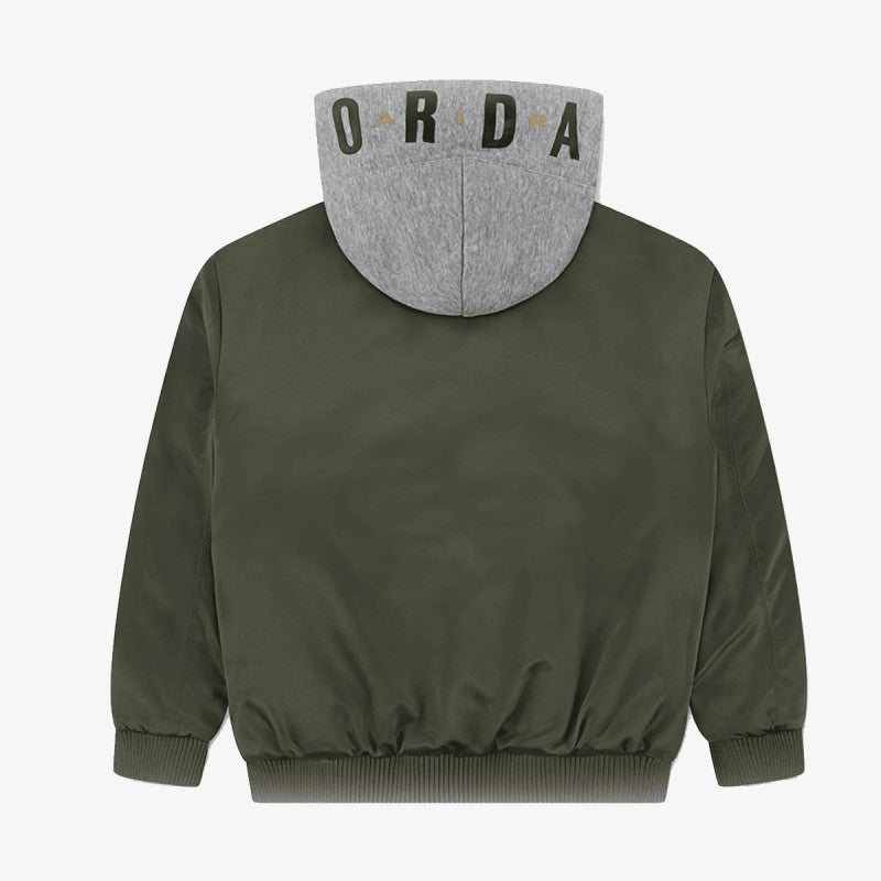 Image of Детско Яке NIKE JDN BIG LOGO HOODED BOMBER