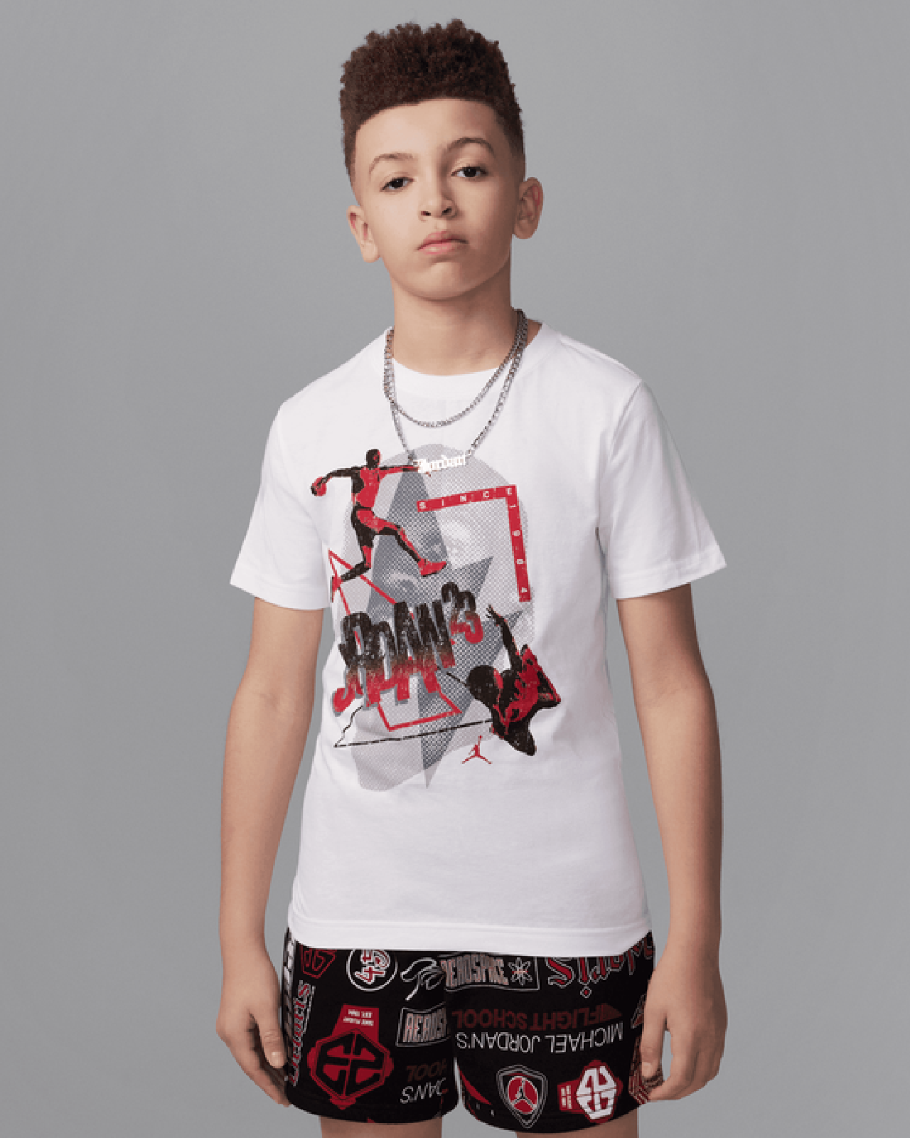 Детска Тениска NIKE JDB JORDAN 3PEAT SS TEE