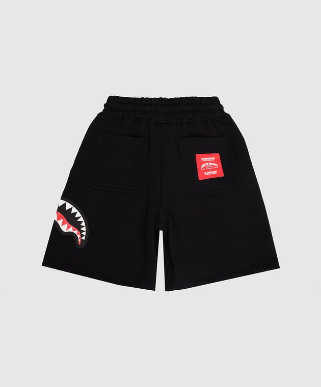 Image of Детски Къс панталон SPRAYGROUND SHARK BASIC SHORTS BLK